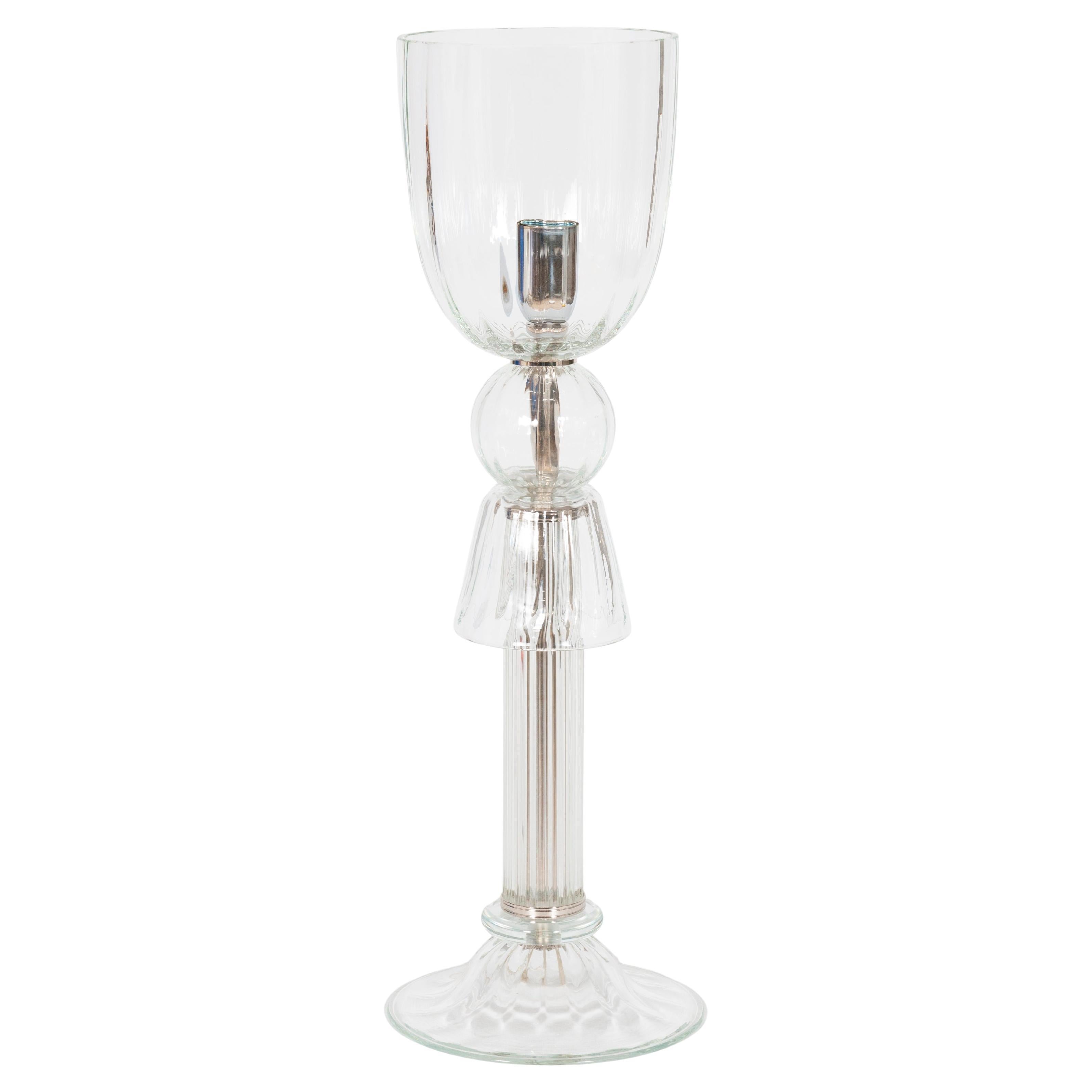 Murano Glass Table Lamp by Giovanni Dalla Fina, 1990s