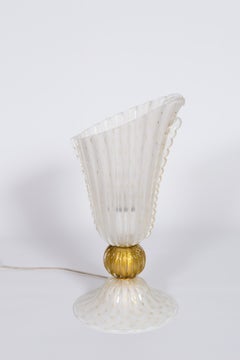 Tischlampe aus Murano-Glas von Giovanni Dalla Fina, Italien, 1990er Jahre