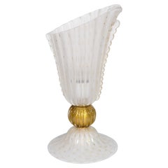 Lámpara de mesa de cristal de Murano, de Giovanni Dalla Fina, Italia, década de los 90