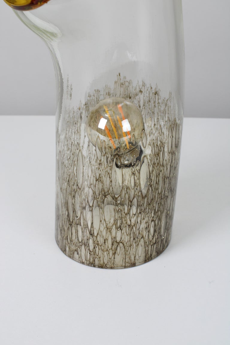 Murano glass table lamp by La Murrina, 1970s For Sale at 1stDibs