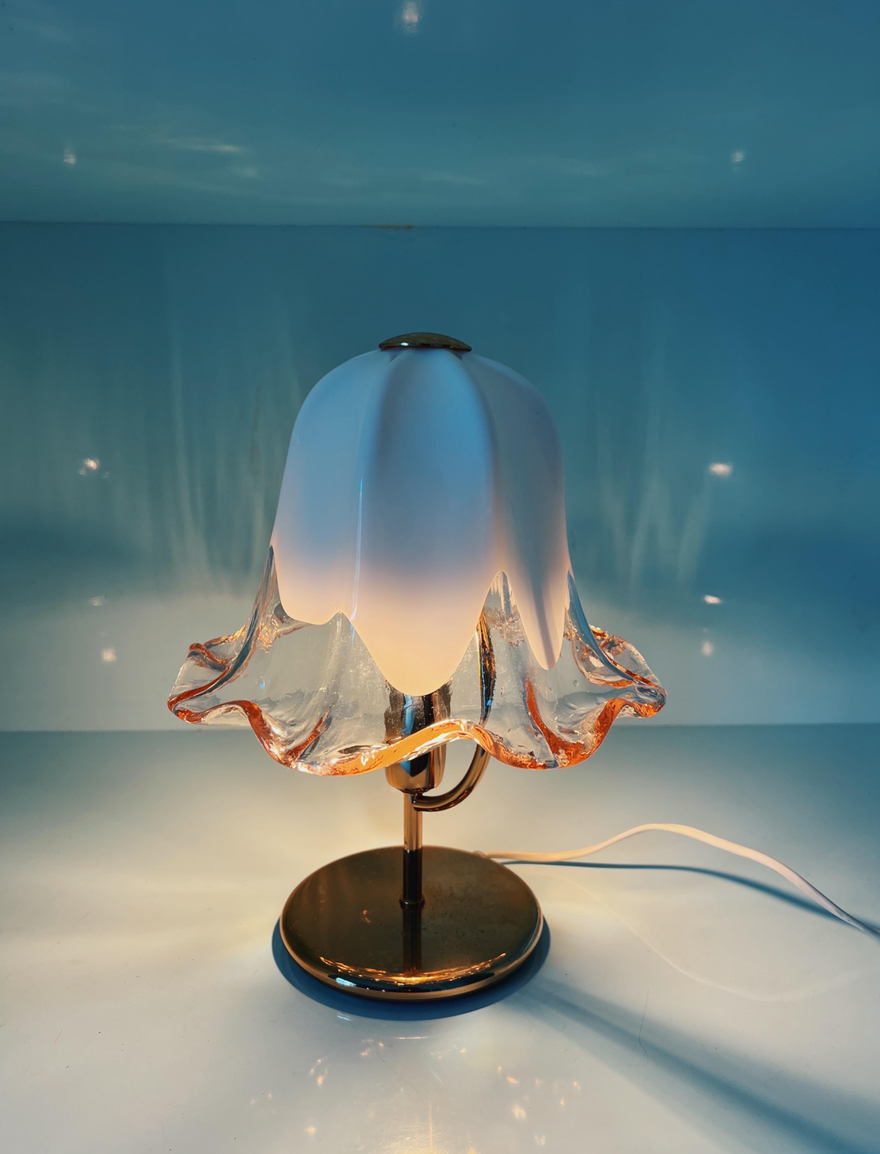 italien Lampe de bureau en verre de Murano par La Murrina en vente