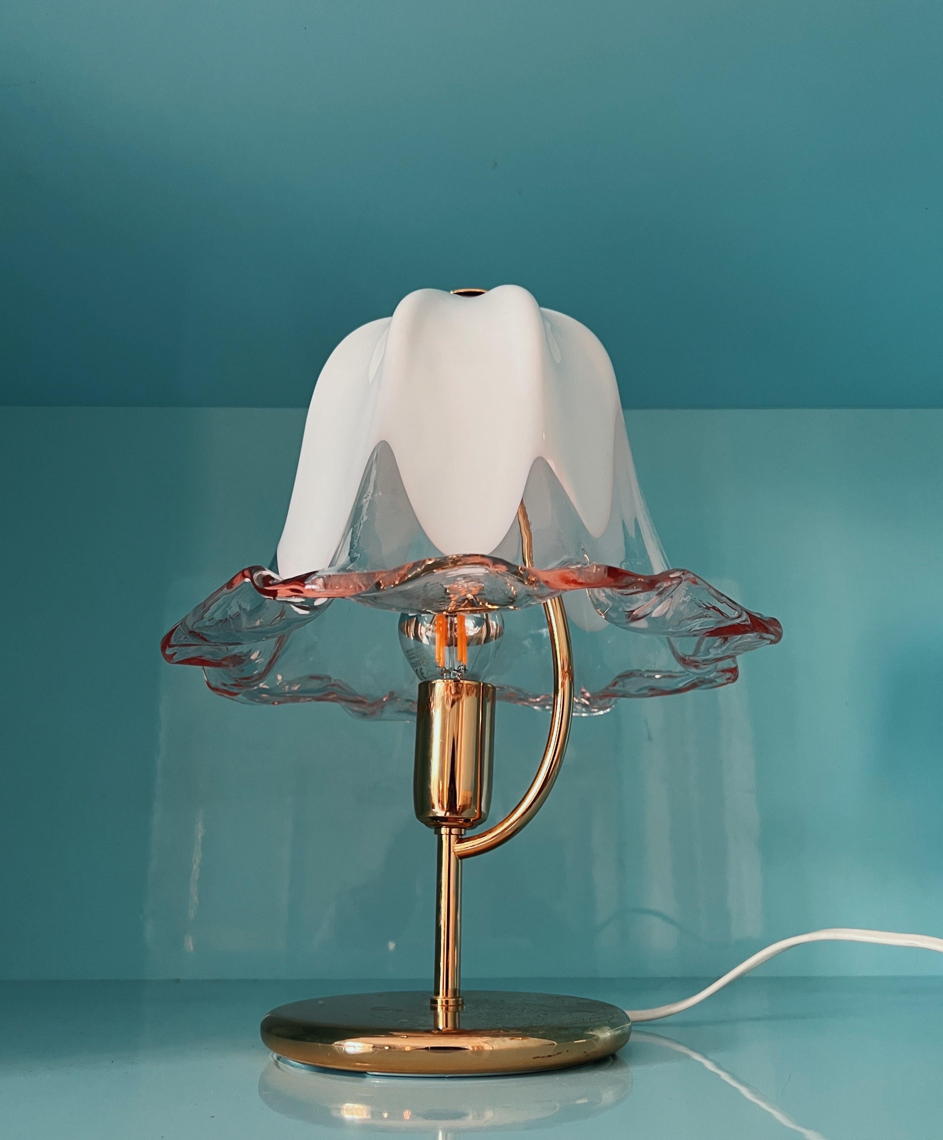 Lámpara de mesa de cristal de Murano by La Murrina siglo XX en venta