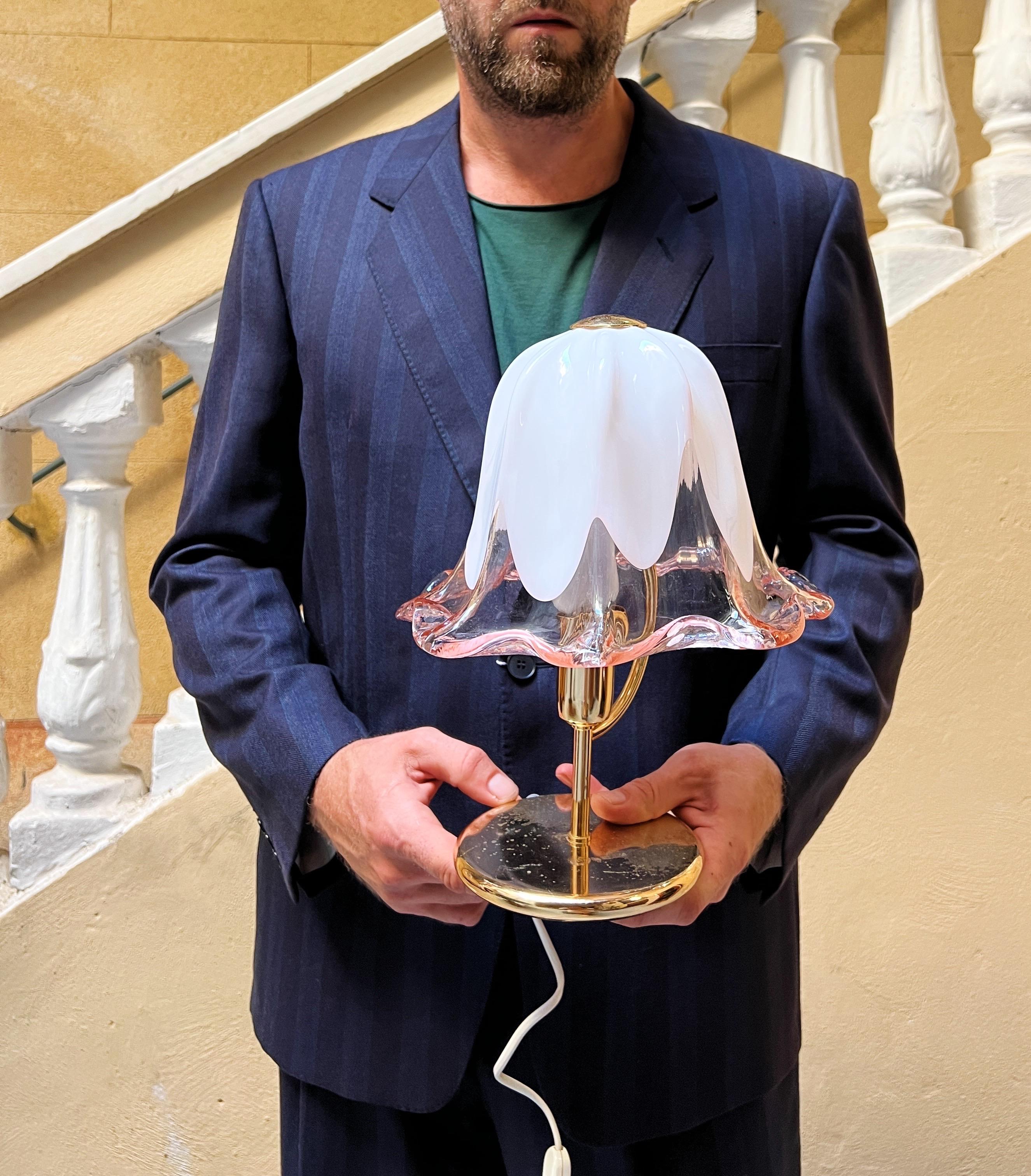 Murano Glass Table Lamp by La Murrina For Sale 1