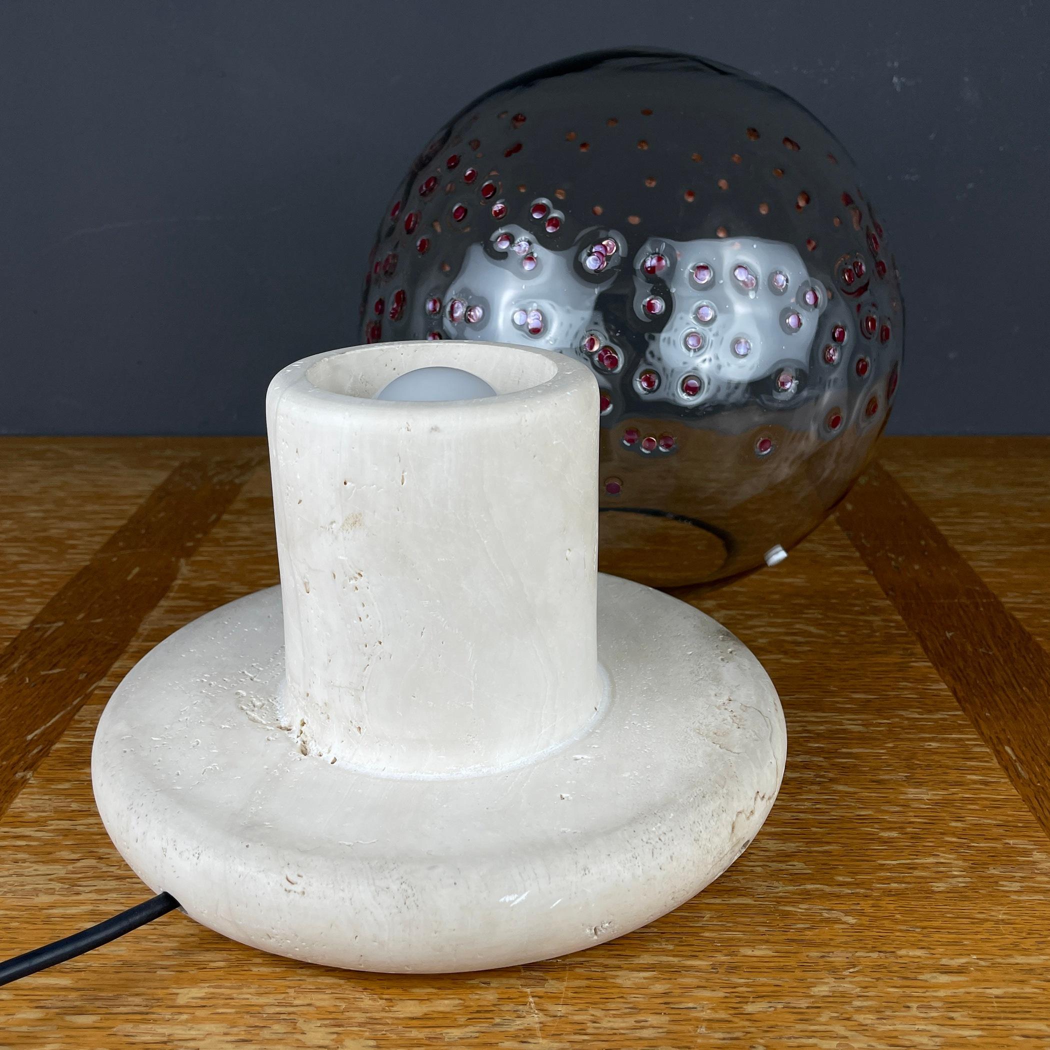 Murano Glass Table Lamp by La Murrina Italy 1970s For Sale 3
