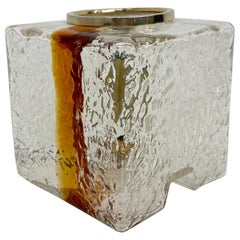 Lampe de table en verre Murano par Toni Zuccheri pour Mazzega, 1970