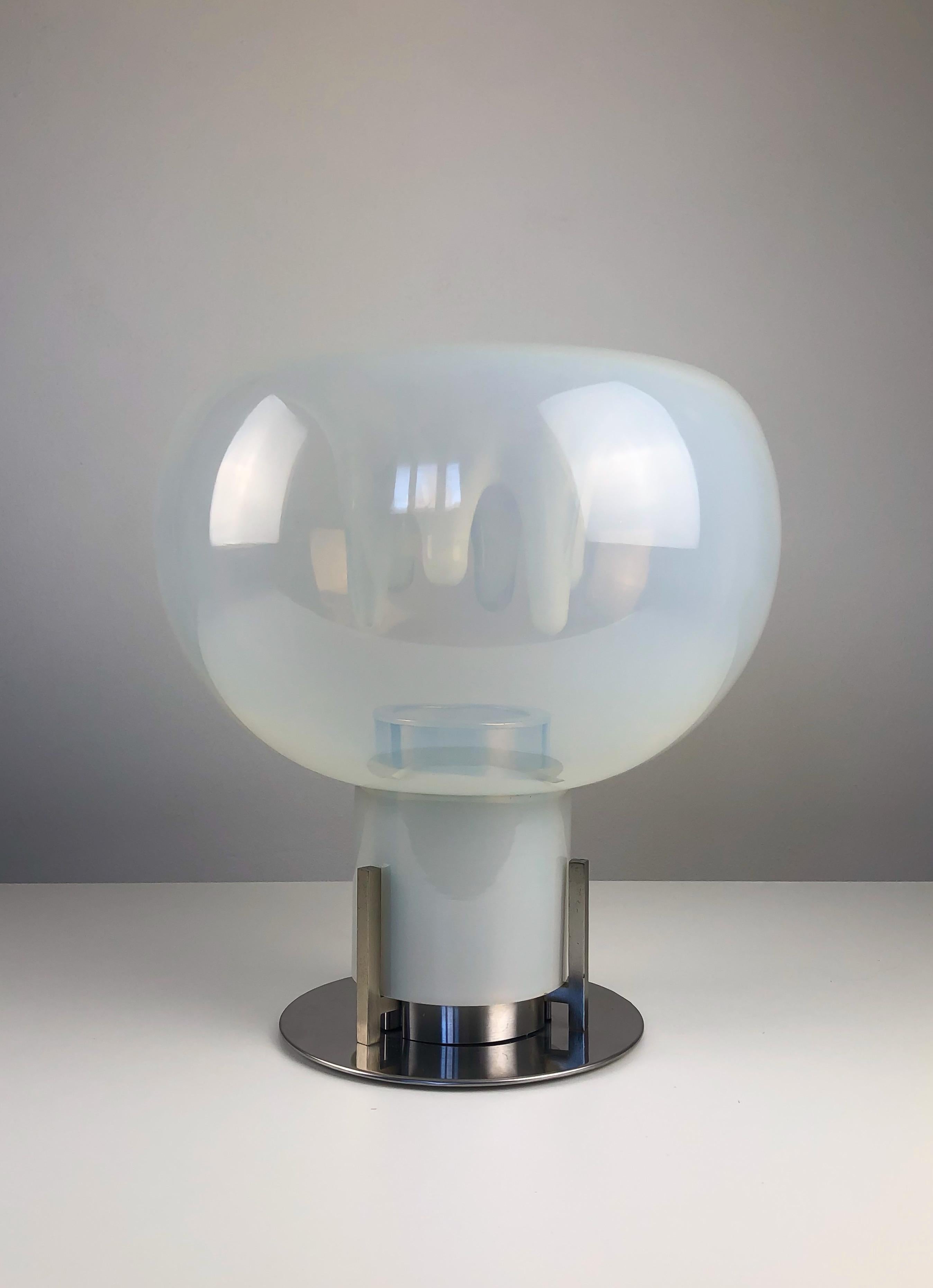 Mid-Century Modern Murano Glass Table Lamp by Toni Zuccheri for VeArt