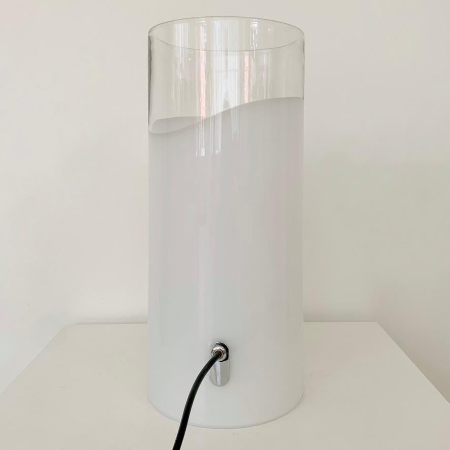 Murano Glass Table Lamp, circa 1970, Italy. For Sale 4