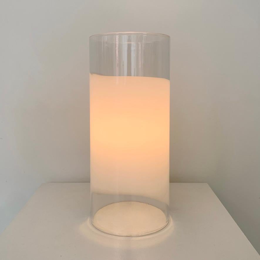Murano Glass Table Lamp, circa 1970, Italy. For Sale 9
