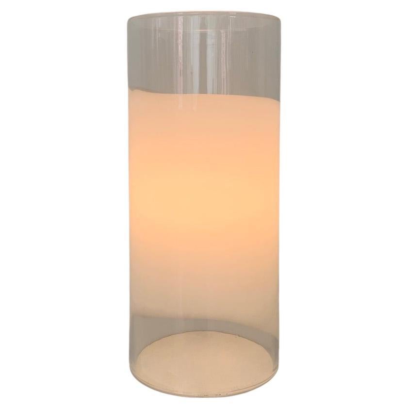 Lámpara de mesa de cristal de Murano, hacia 1970, Italia.