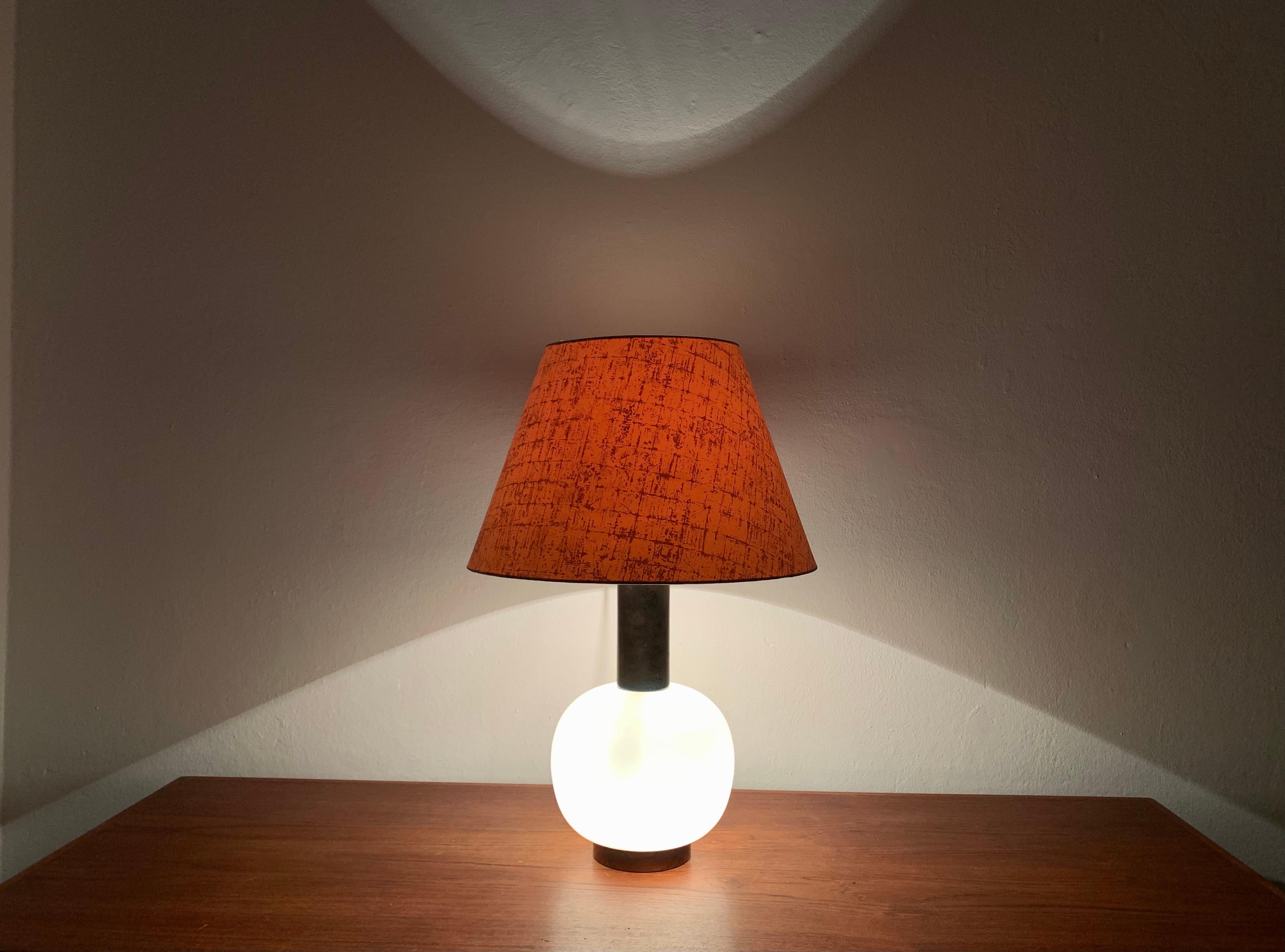 Murano Glass Table Lamp For Sale 4