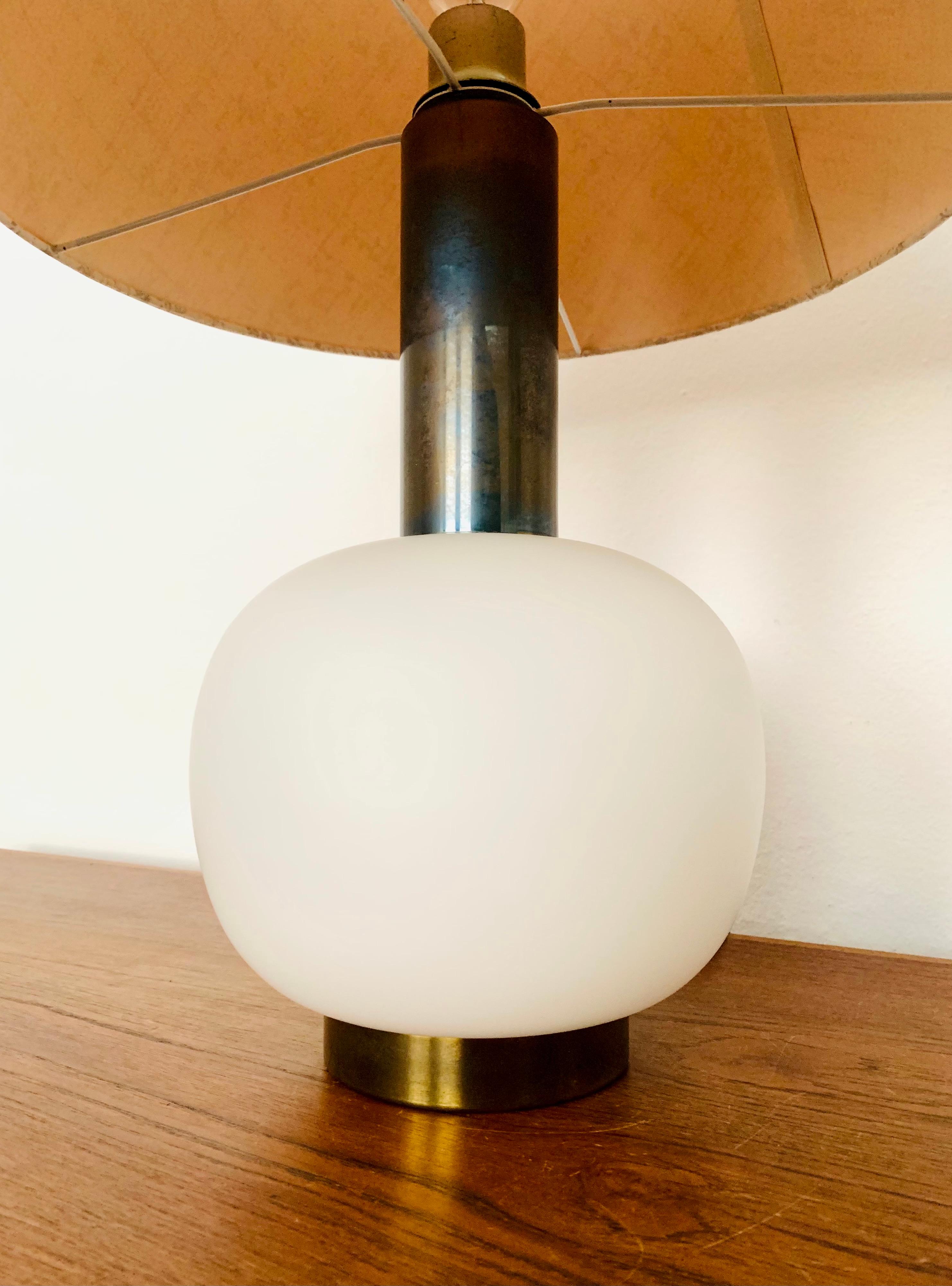 Lampe de table en verre de Murano Bon état - En vente à München, DE