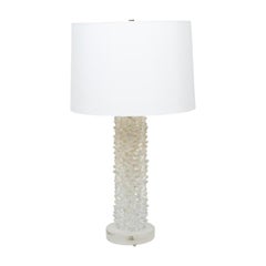 Murano Glass Opaline Table Lamp