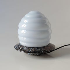 Murano Glass Table Lamp, Italy 1930s