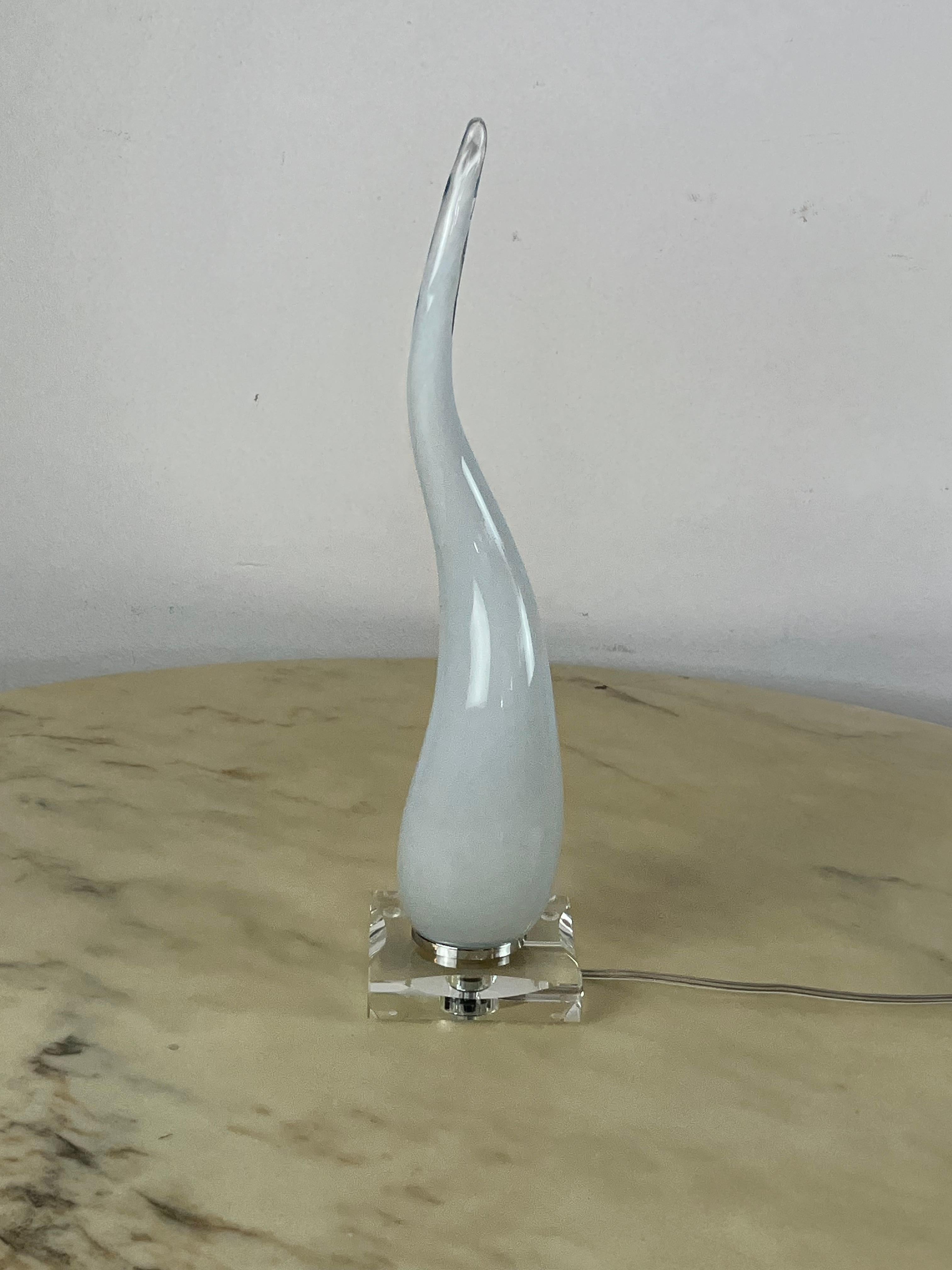 Autre Lampe de bureau en verre de Murano, Italie, années 1990 en vente