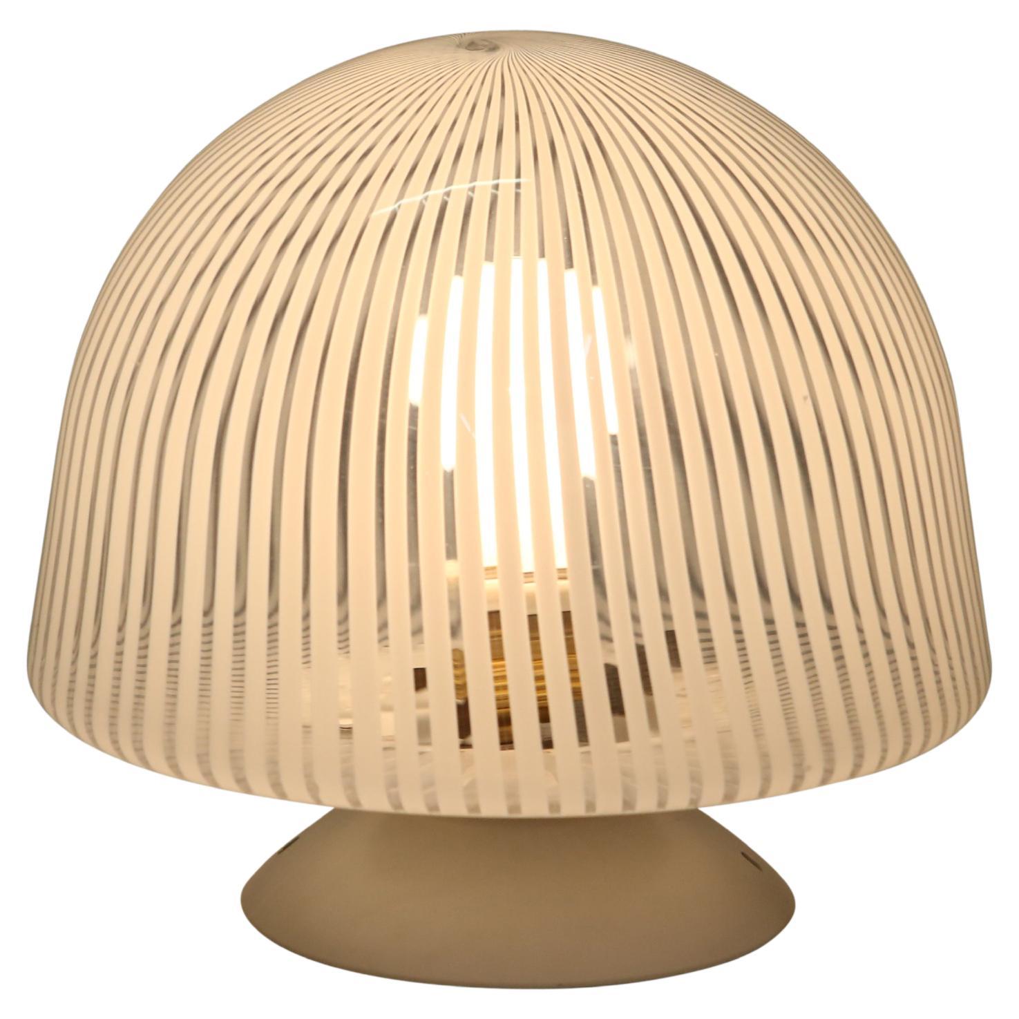 Murano glass table lamp, Italy circa 1960s