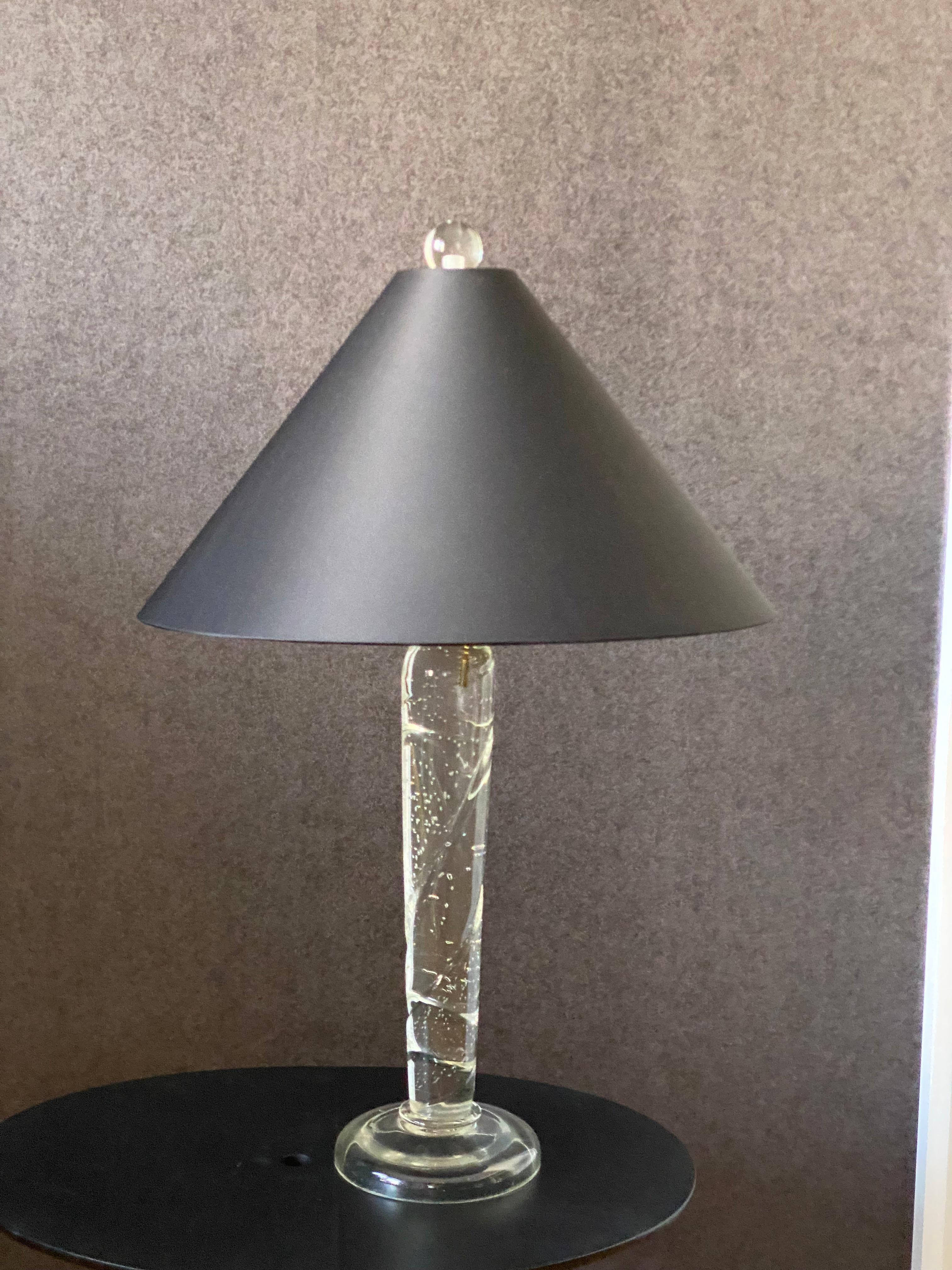 Murano Glass Table Lamp John Hutton for Donghia For Sale 3