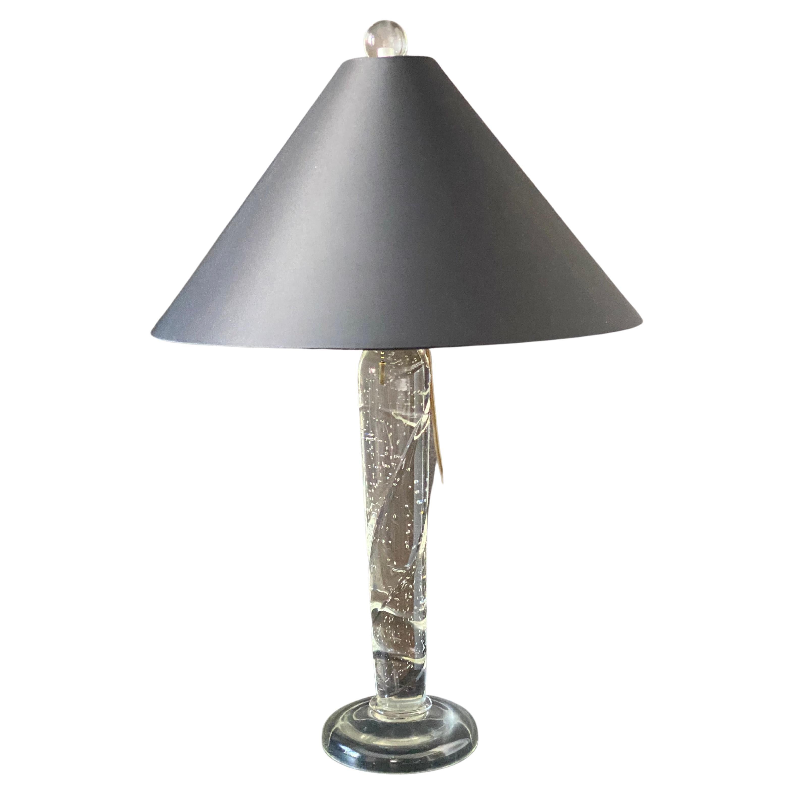 Lampe de bureau en verre de Murano par John Hutton pour Donghia