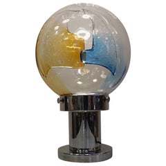 Murano Glass Table Lamp Membrana Series by Toni Zuccheri for Venini, circa 1960