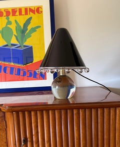 Murano Glass Table Lamp mod. Budur, Roberto Pamio, Leucos Italy, 1970s