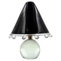 Murano Glass Table Lamp mod. Budur, Roberto Pamio, Leucos Italy, 1970s