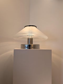 Murano Glas Tischlampe, Modell "Bot" von Giusto Toso, Leucos 1971, Italien