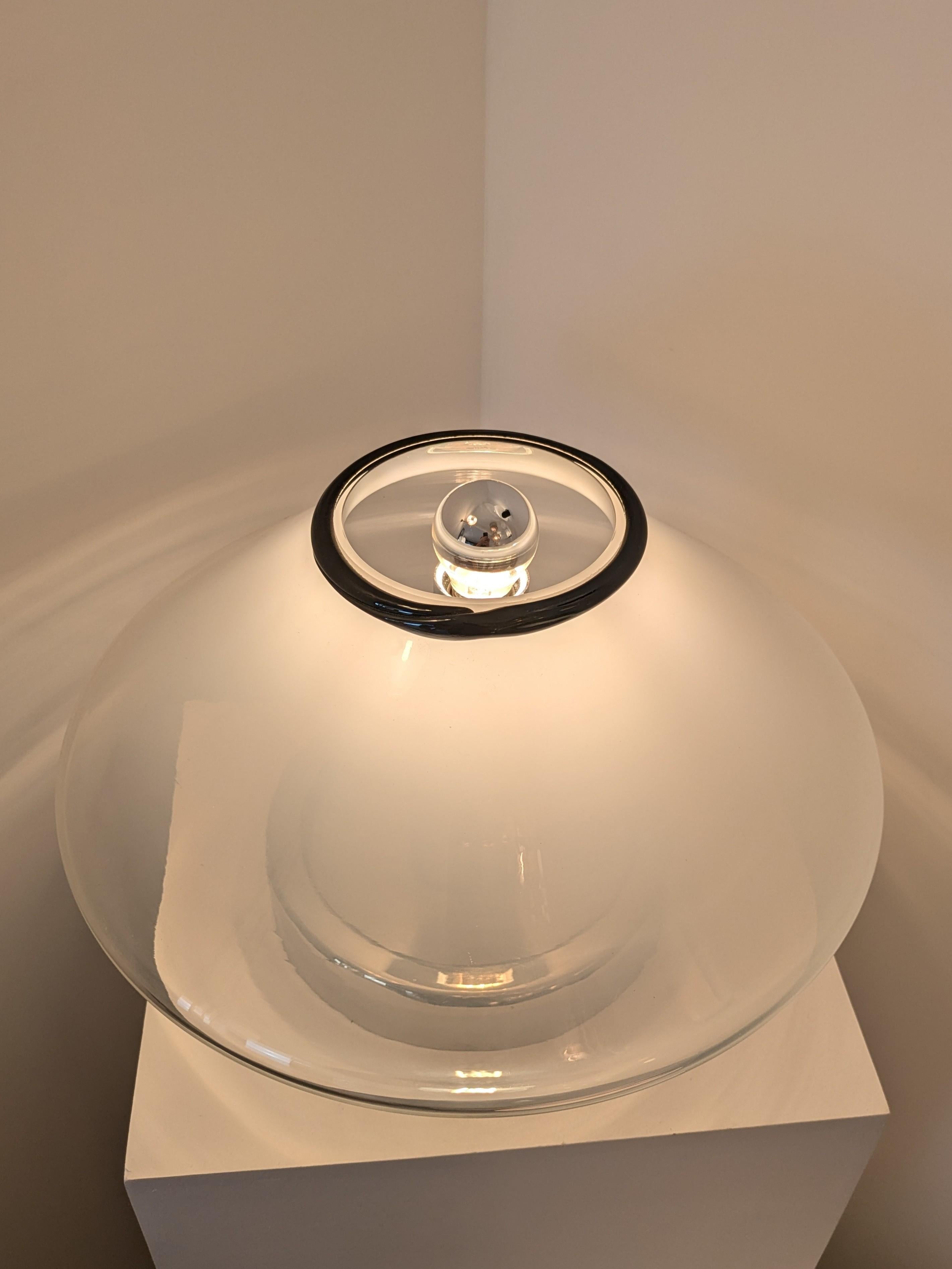 Italian Murano Glass Table Lamp, model 