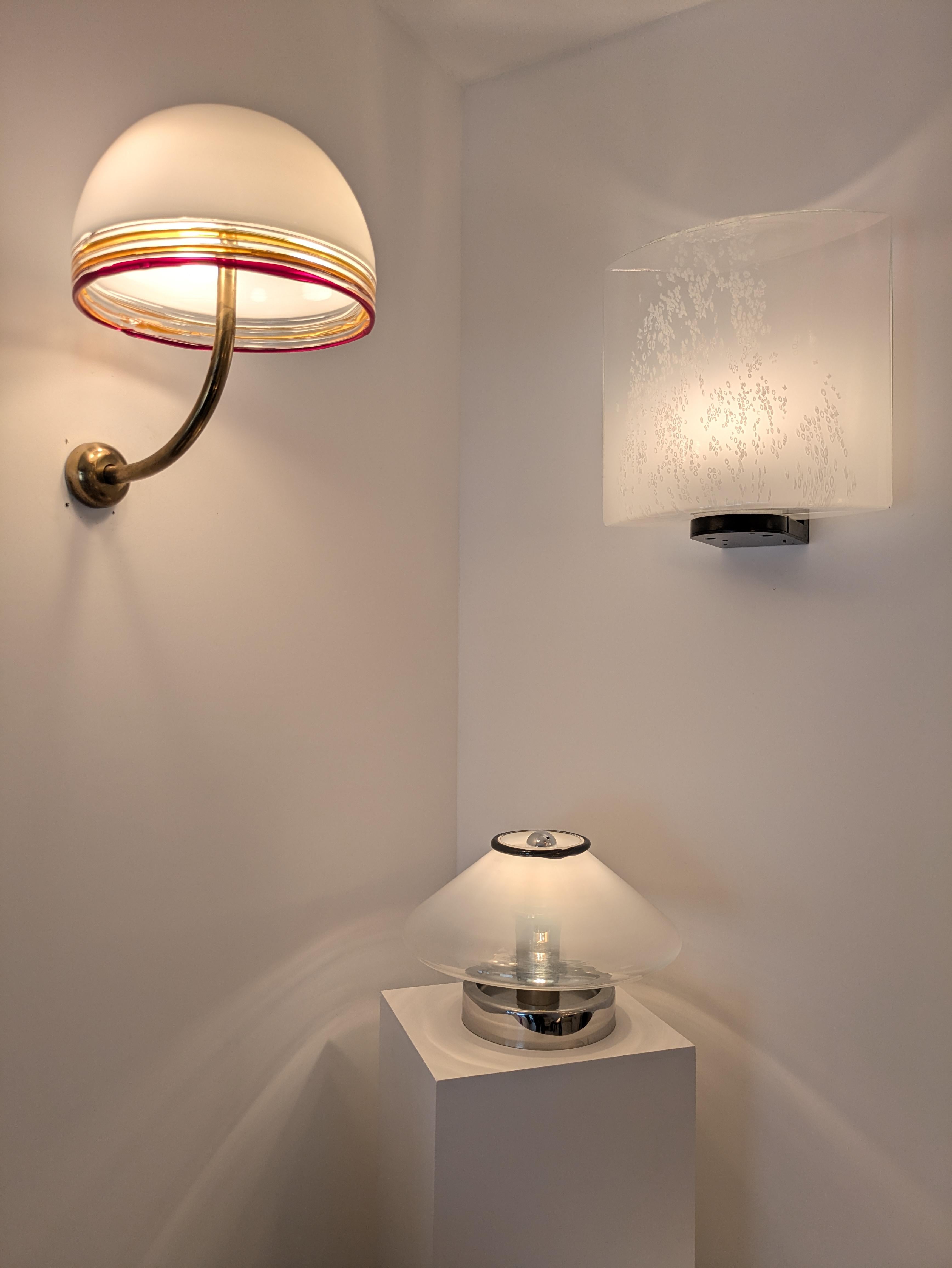 Murano Glass Table Lamp, model 