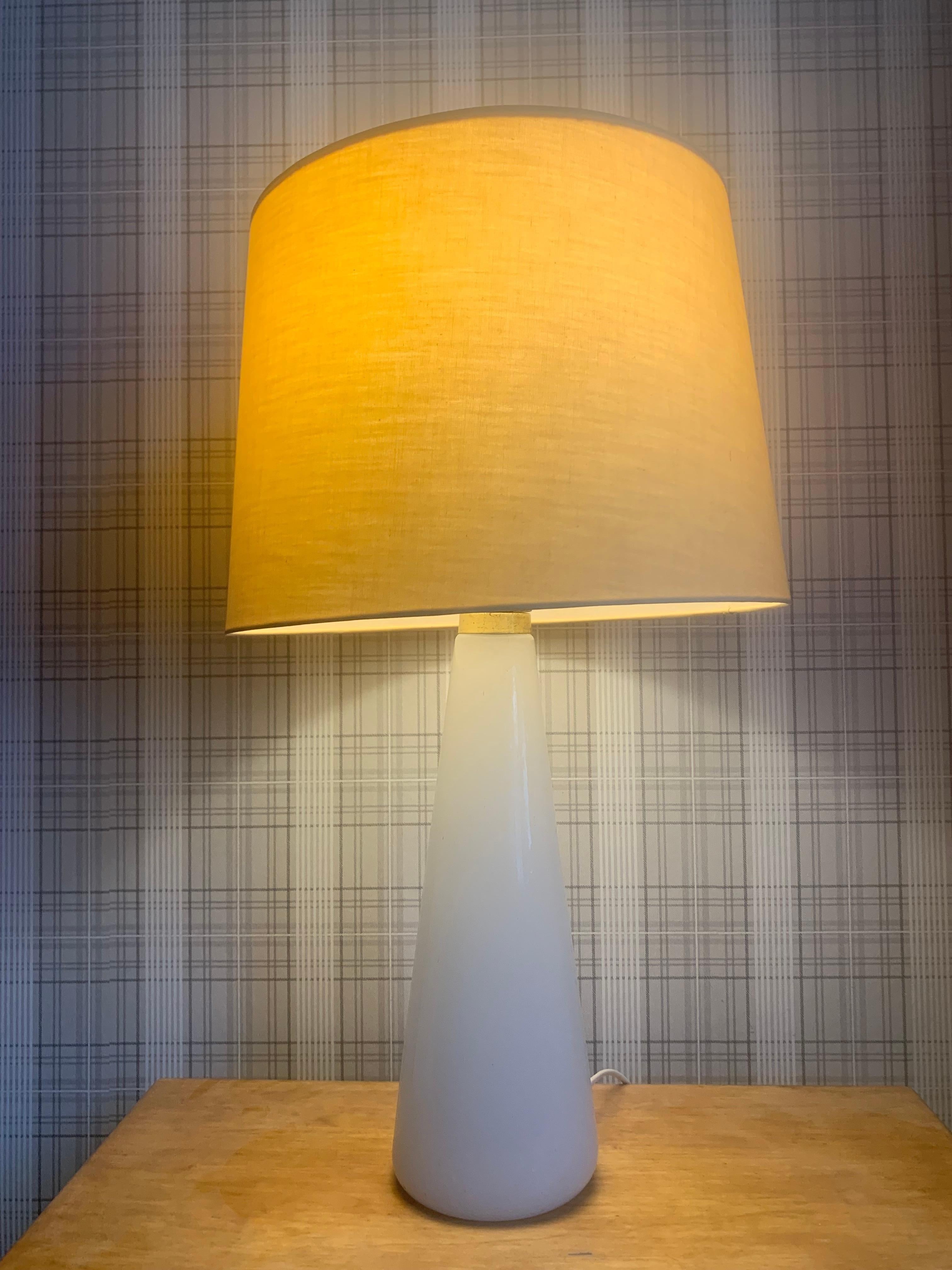 Lampe de table en verre de Murano Paolo Venini Excellent état - En vente à Hyvinkää, FI