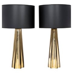 Murano Glass Table Lamps by Alberto Donà, Star-Shaped, Italy, New