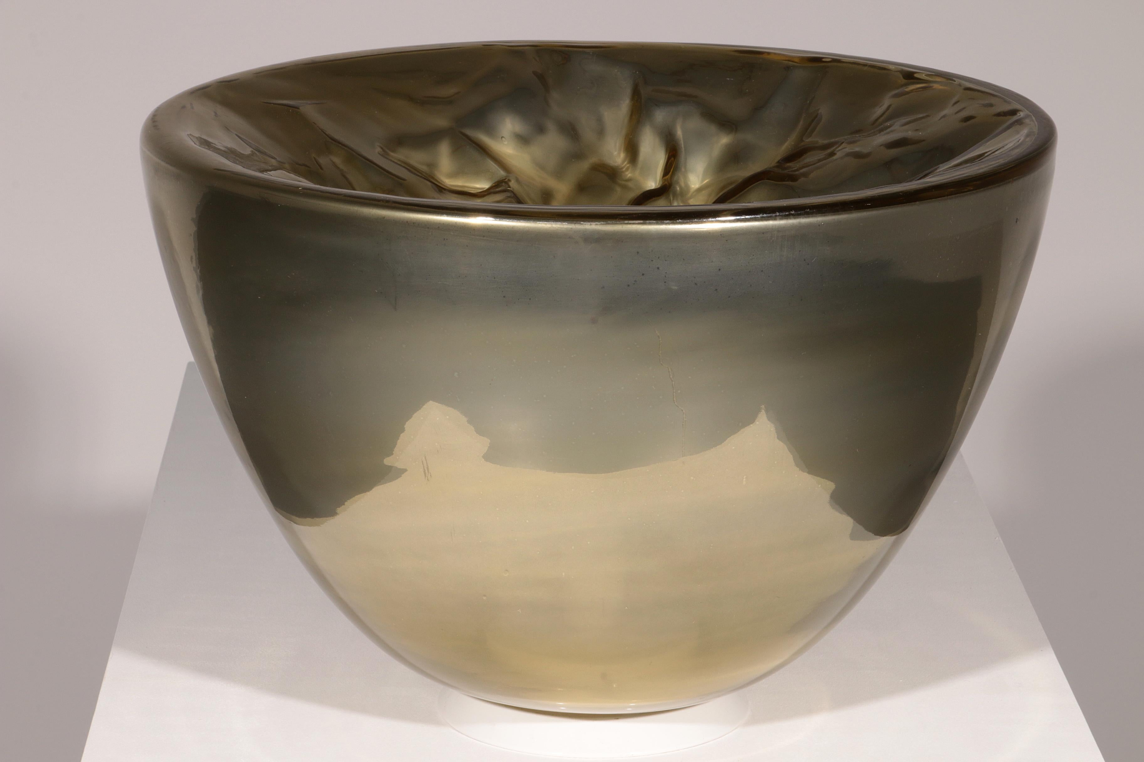 Lámpara de sobremesa o de pie de cristal de Murano de Carlo Nason para Mazzega (años 70) en venta 5