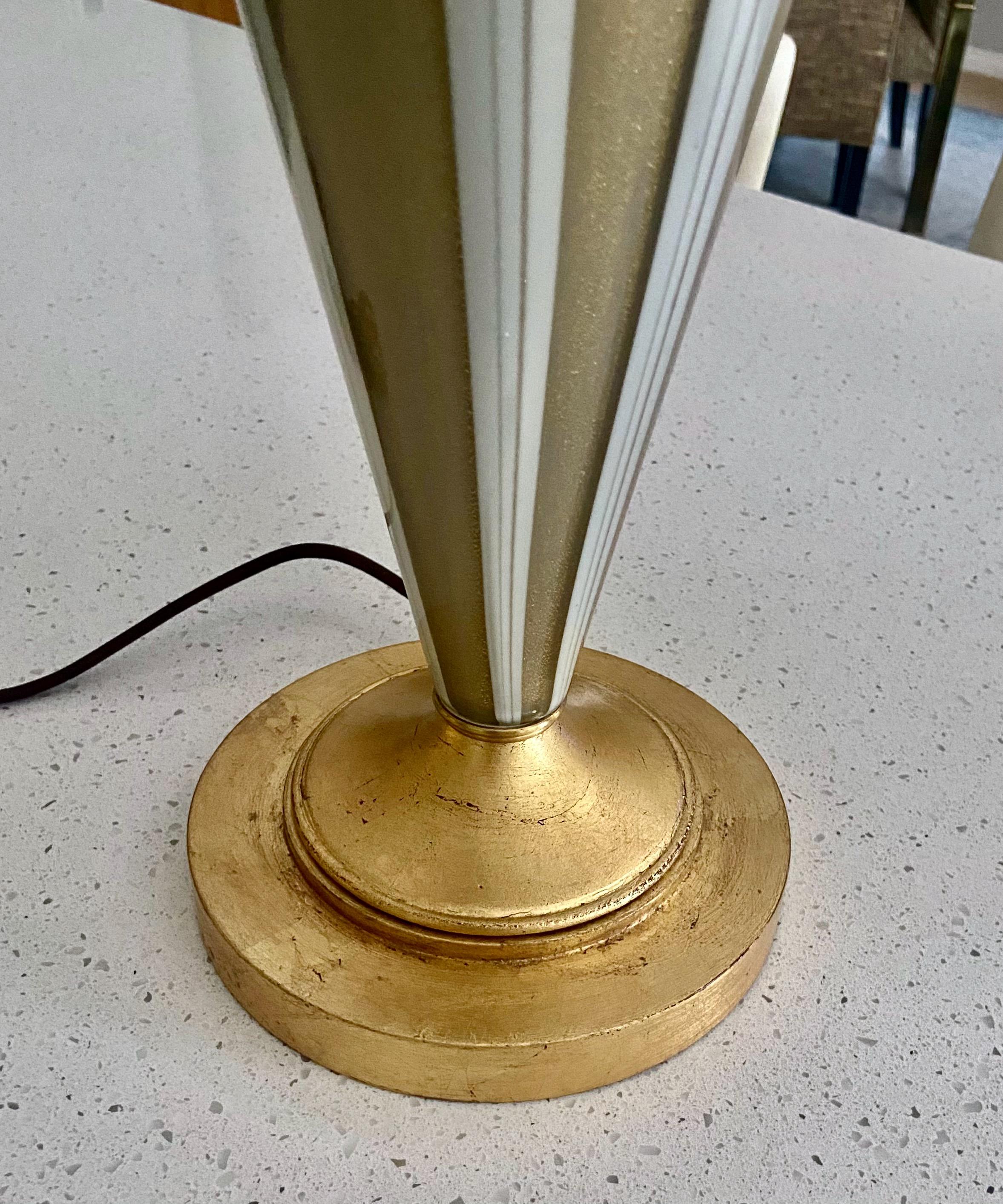 Murano Glass Tear Drop Aventurine Table Lamp For Sale 5