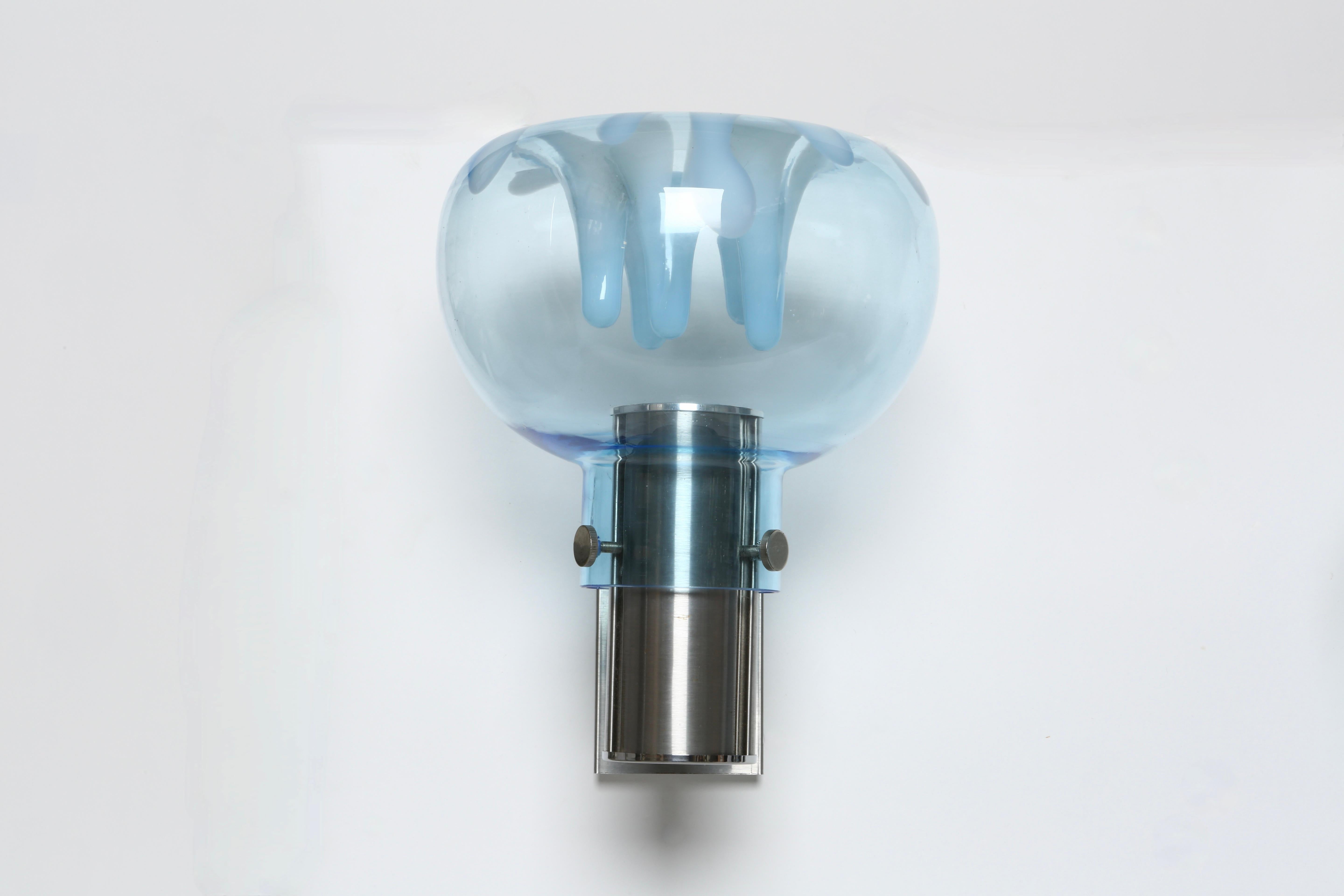 Murano-Glas Toni Zuccheri Wandleuchter für VeArt, 2 Stück, Italien um 1960 im Angebot 6