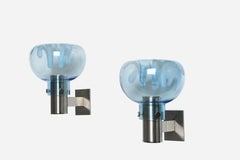 Murano glass Toni Zuccheri sconces for VeArt, set of 2, Italy circa 1960s