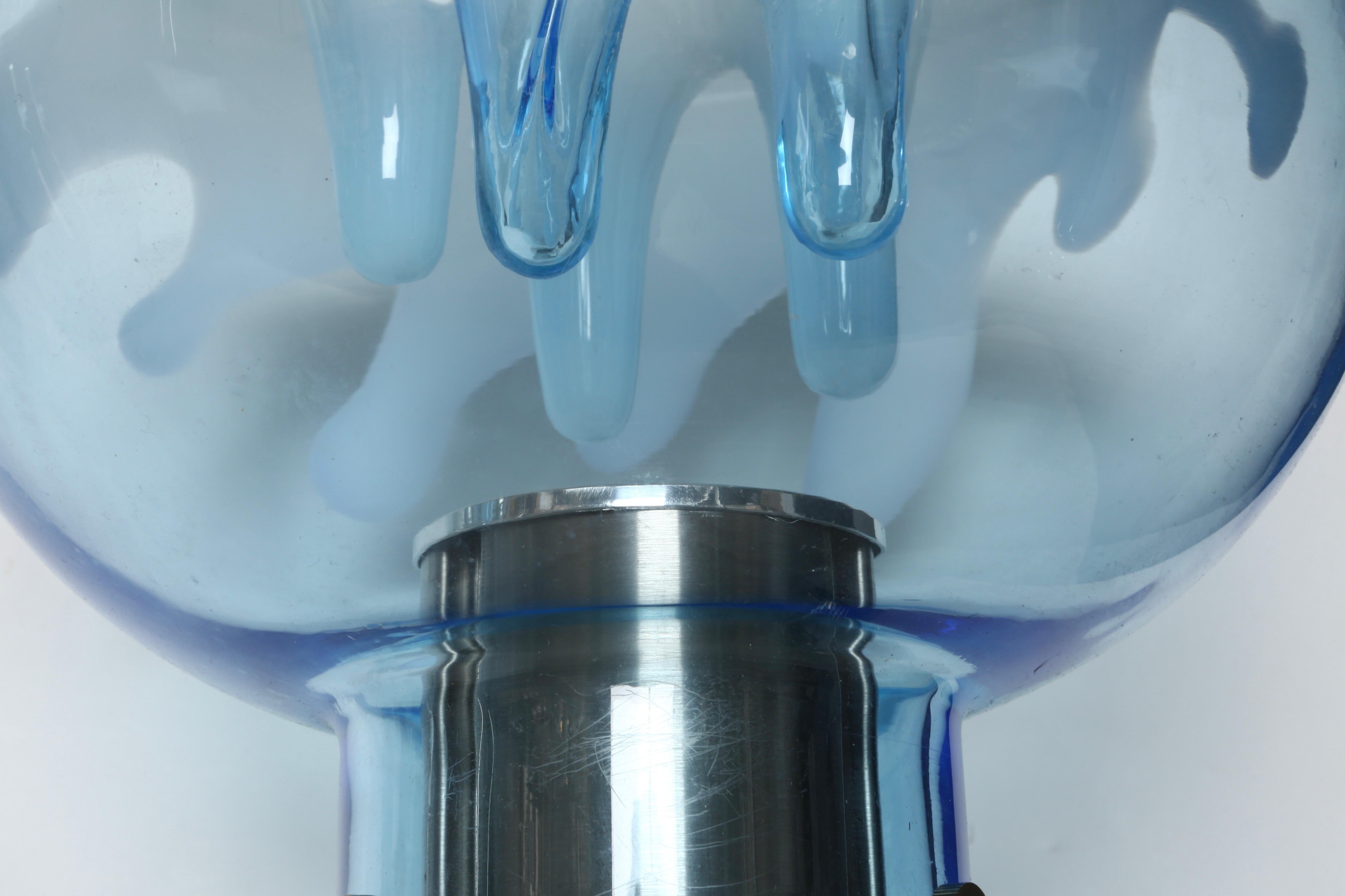 Murano-Glas Toni Zuccheri Wandleuchter für VeArt, 2 Stück, Italien um 1960 im Angebot 1