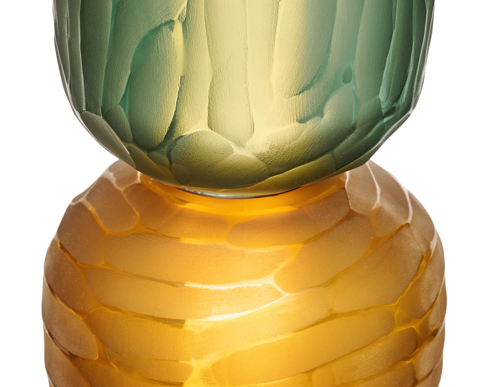 Lámpara de pie Totem de cristal de Murano Cristal de Murano en venta