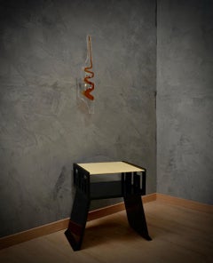 Murano Glass Transparent and Amber Color Wall Light and Sconces, 1960