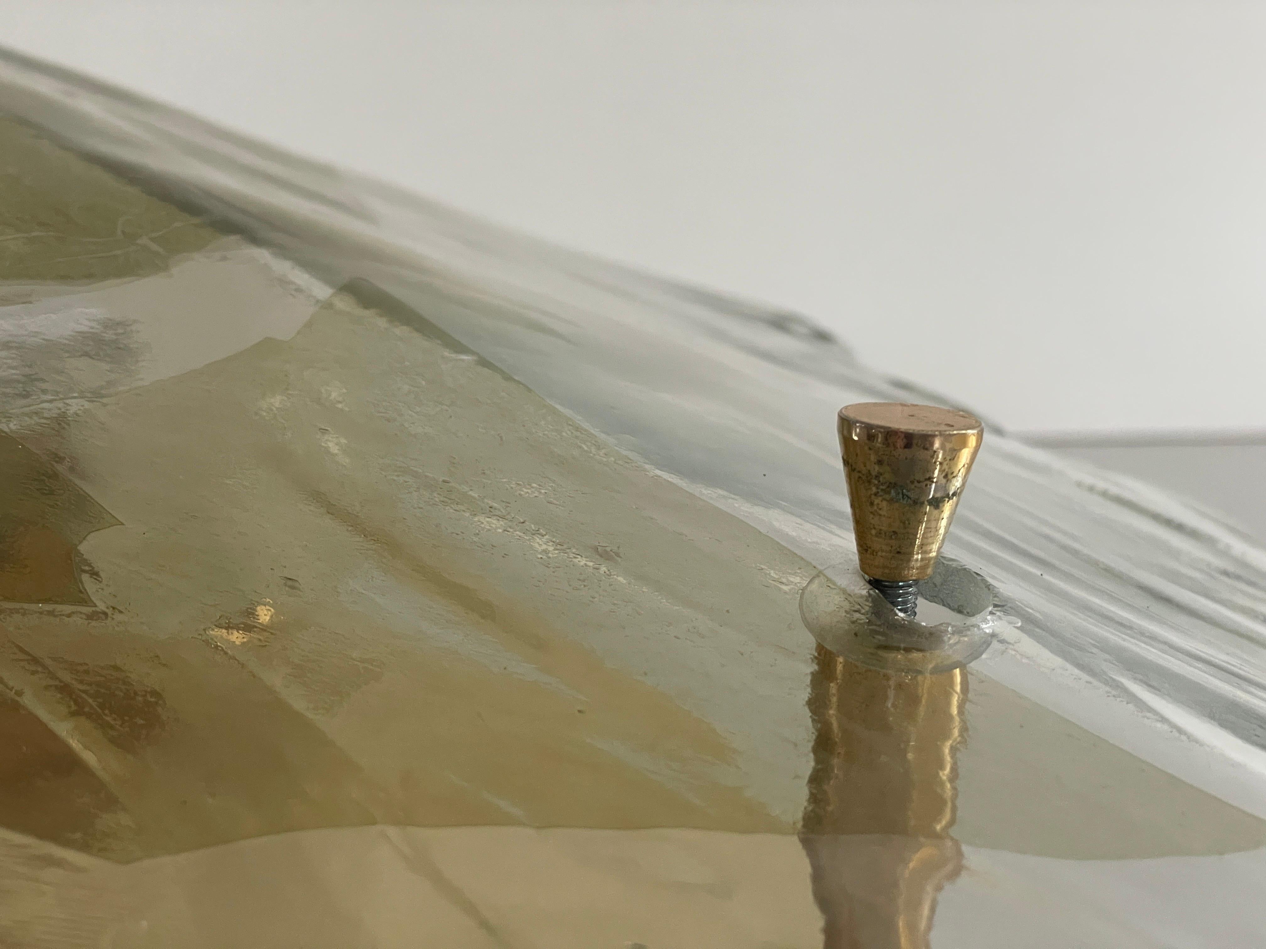 Grand plafonnier en verre de Murano de La Murrina, années 1980, Italie en vente 3