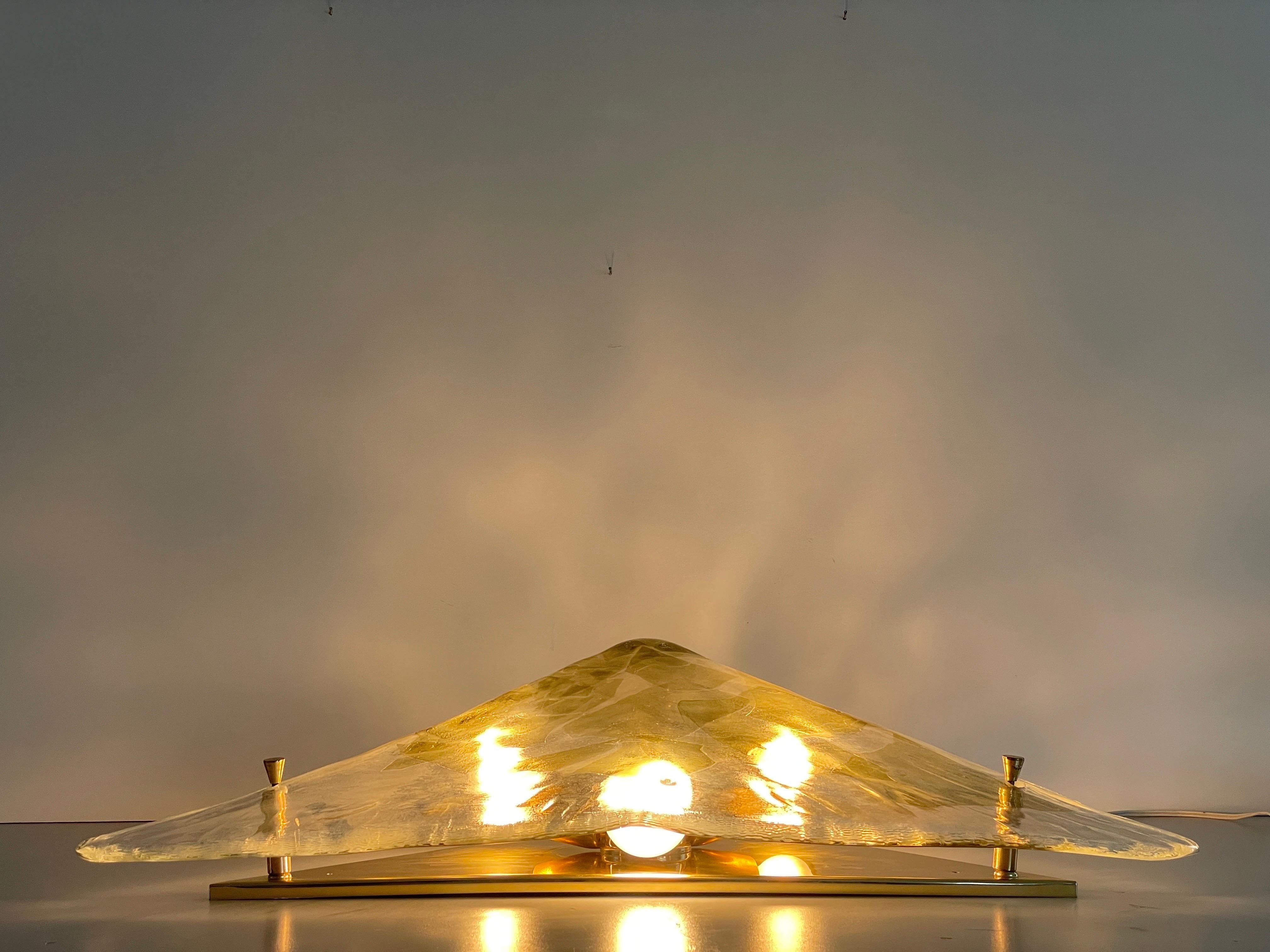 Grand plafonnier en verre de Murano de La Murrina, années 1980, Italie en vente 11