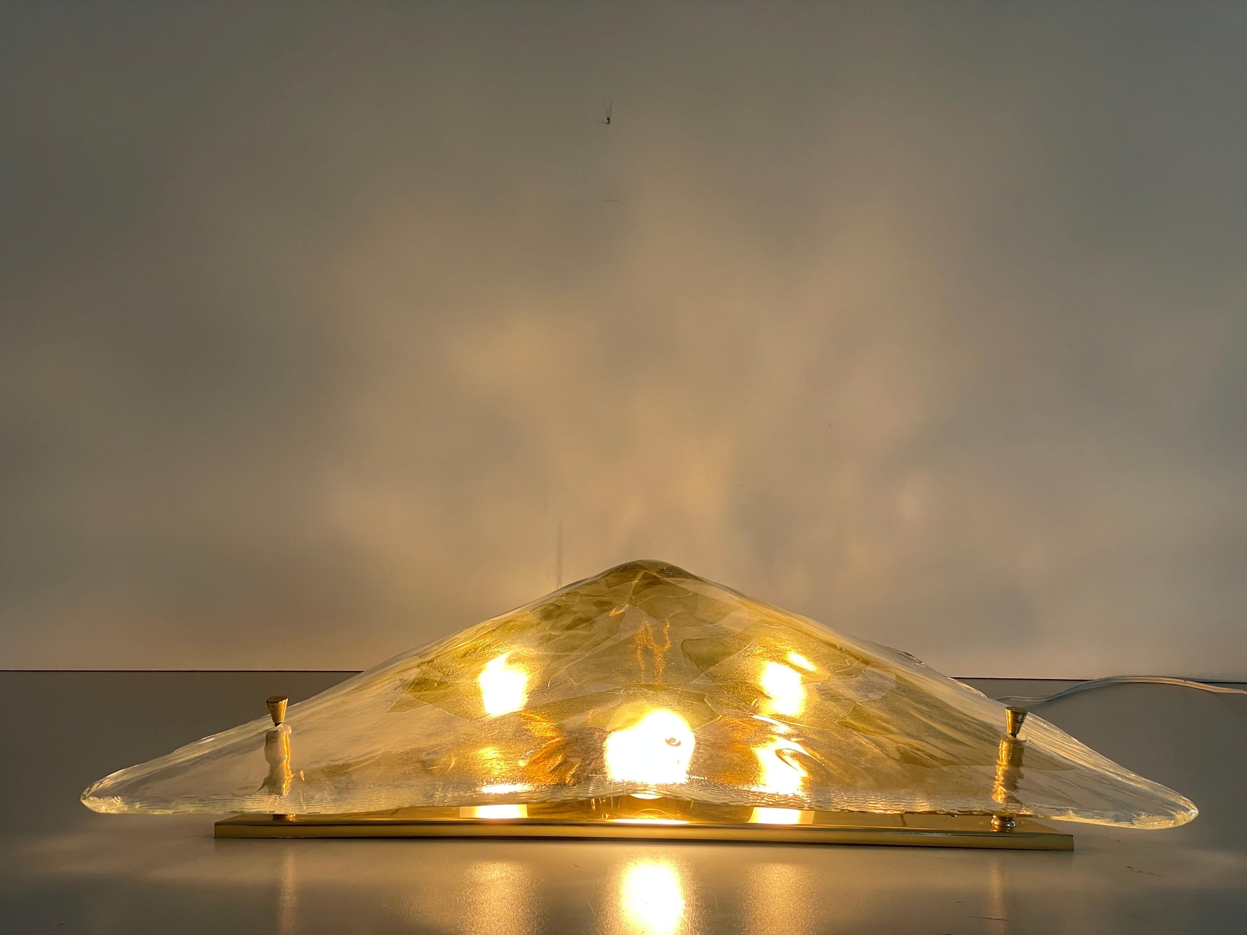 Grand plafonnier en verre de Murano de La Murrina, années 1980, Italie en vente 13
