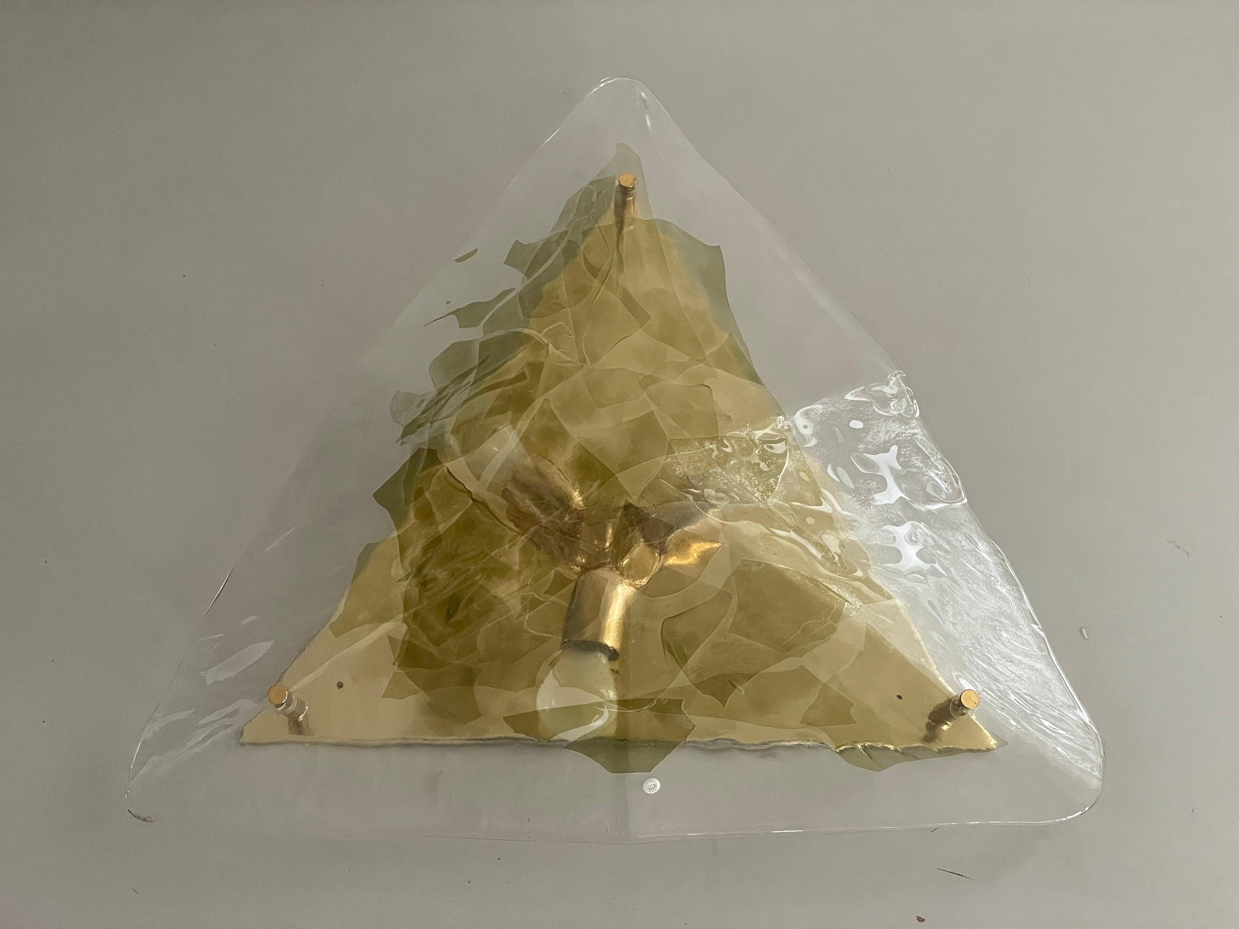 italien Grand plafonnier en verre de Murano de La Murrina, années 1980, Italie en vente