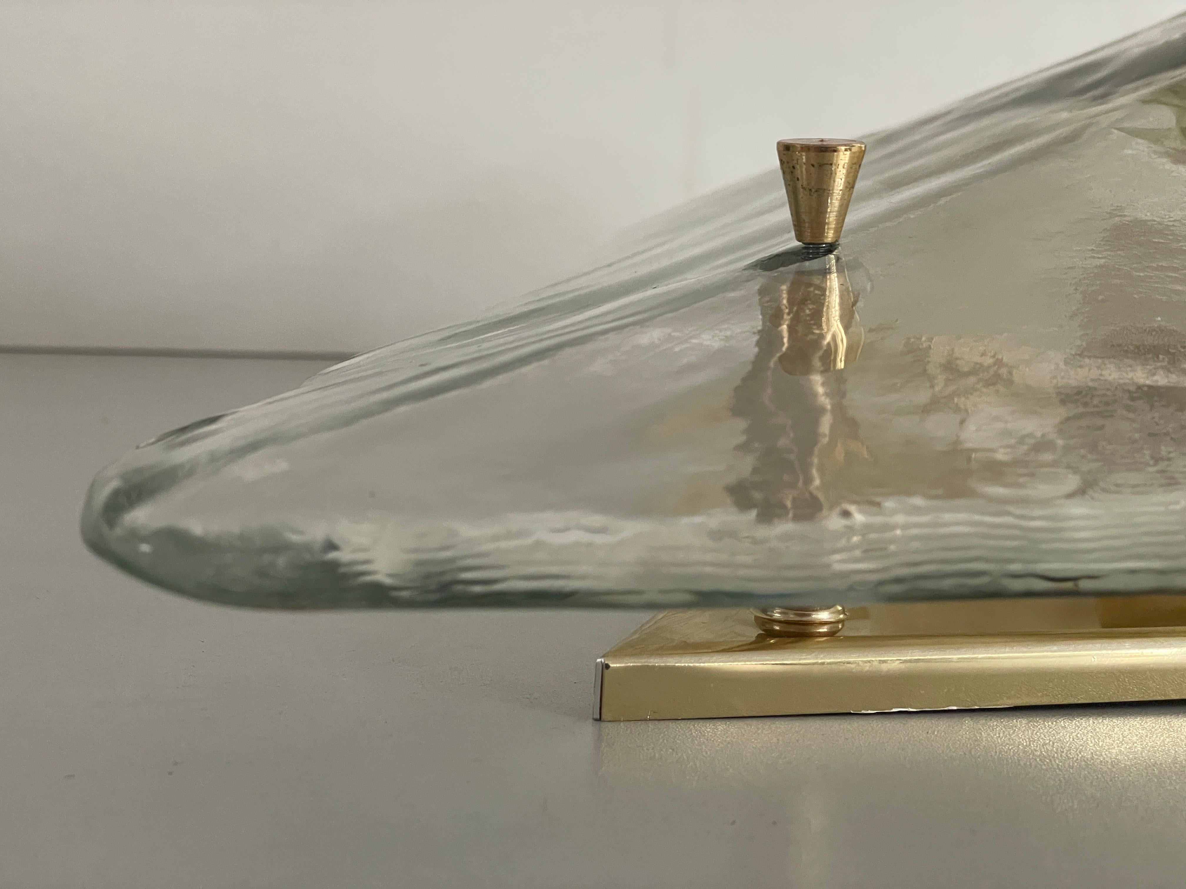Grand plafonnier en verre de Murano de La Murrina, années 1980, Italie en vente 2