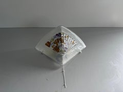 Murano Glass Triangle Design Single Wall Lamp, 1970s, Germany