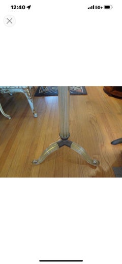 Murano Glass Tripod Floor Lamp By Barovier