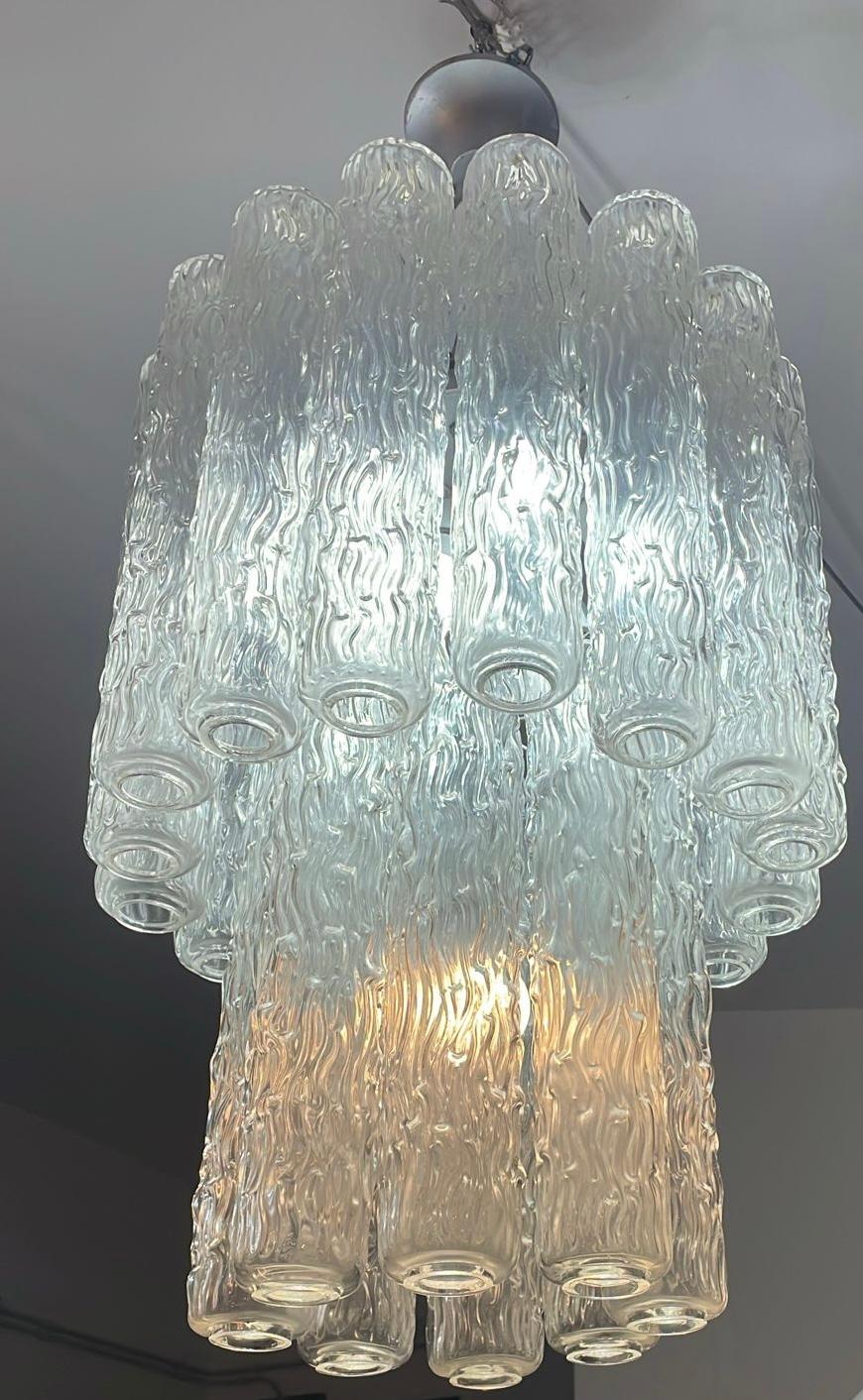 Lámpara de cristal de Murano 