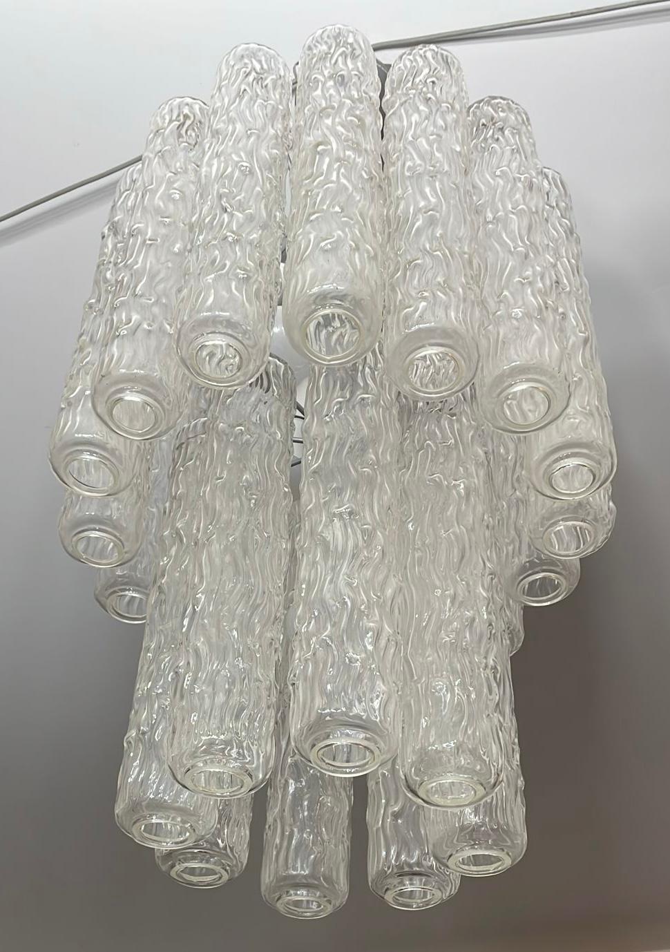 Lámpara de cristal de Murano 