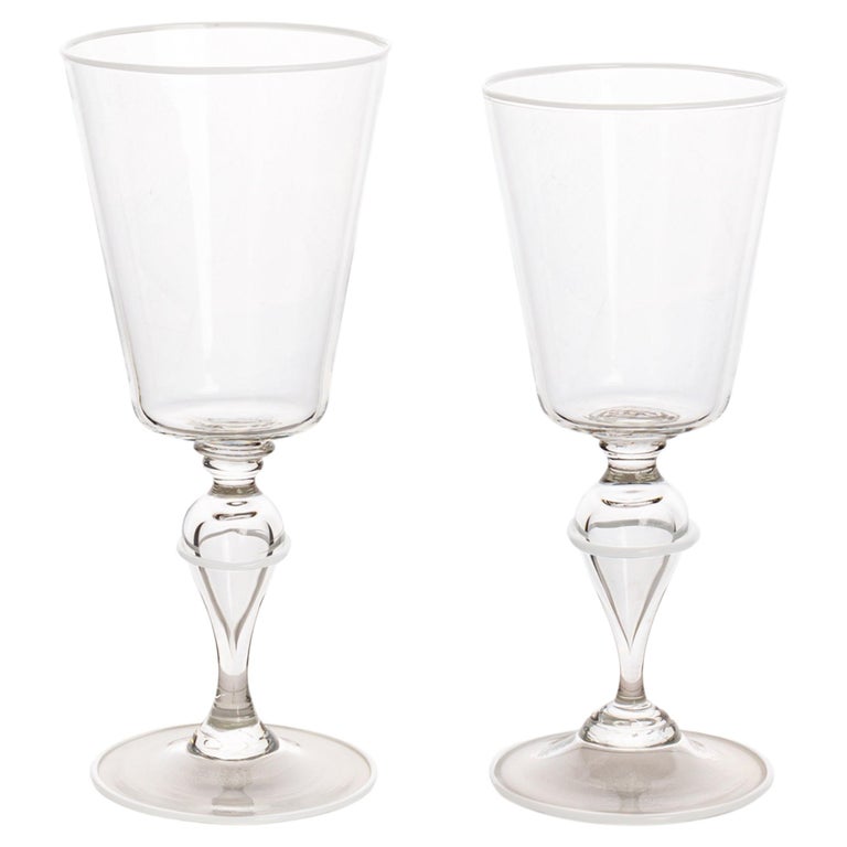 Vintage GUCCI Italy Wine Goblets in Silver-Plate Rope Design, Marked For  Sale at 1stDibs
