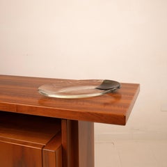 Bandeja Valet de cristal de Murano por Aureliano Toso para Leucos, 1960