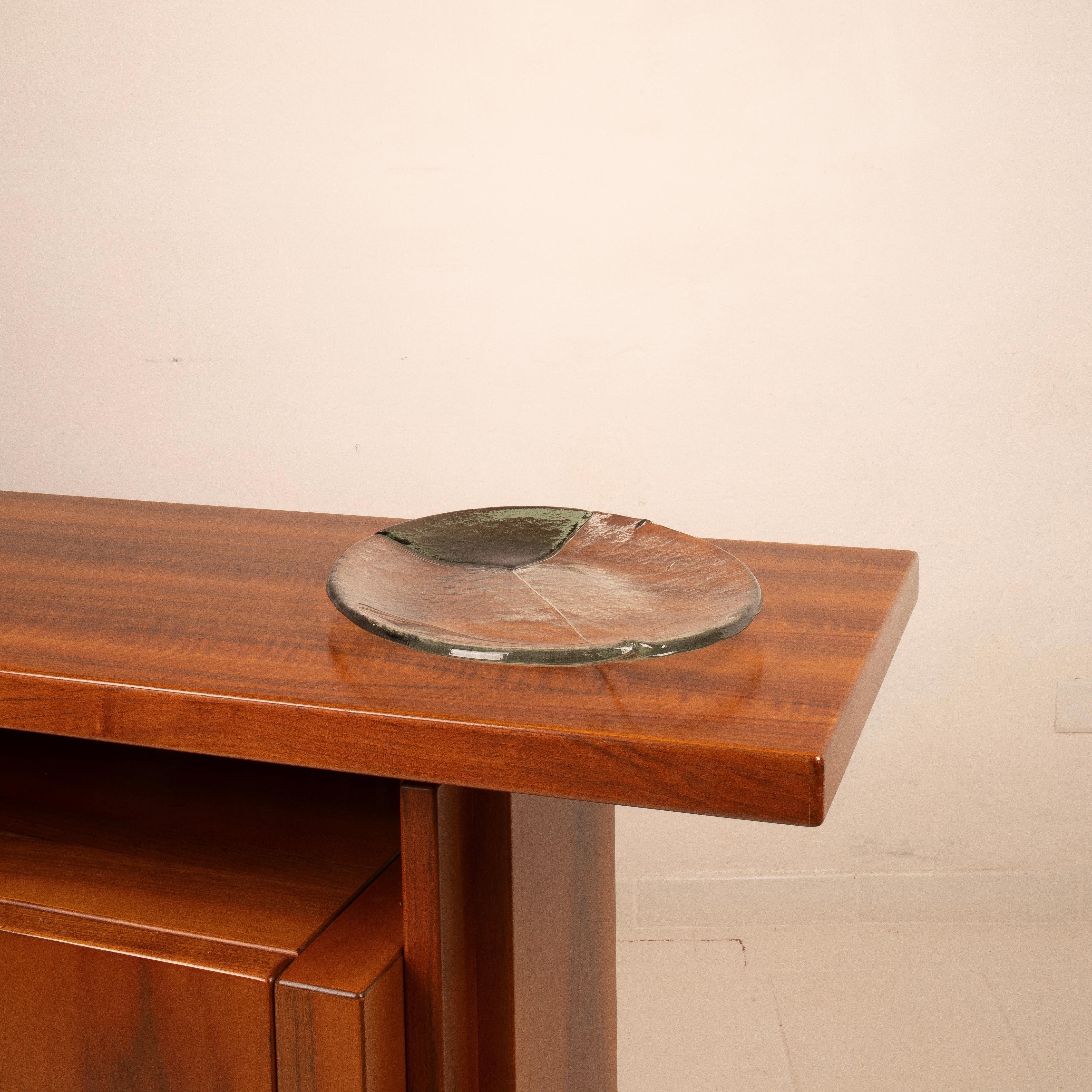 Italian Murano Glass Valet Tray by Aureliano Toso for Leucos, 1960 For Sale