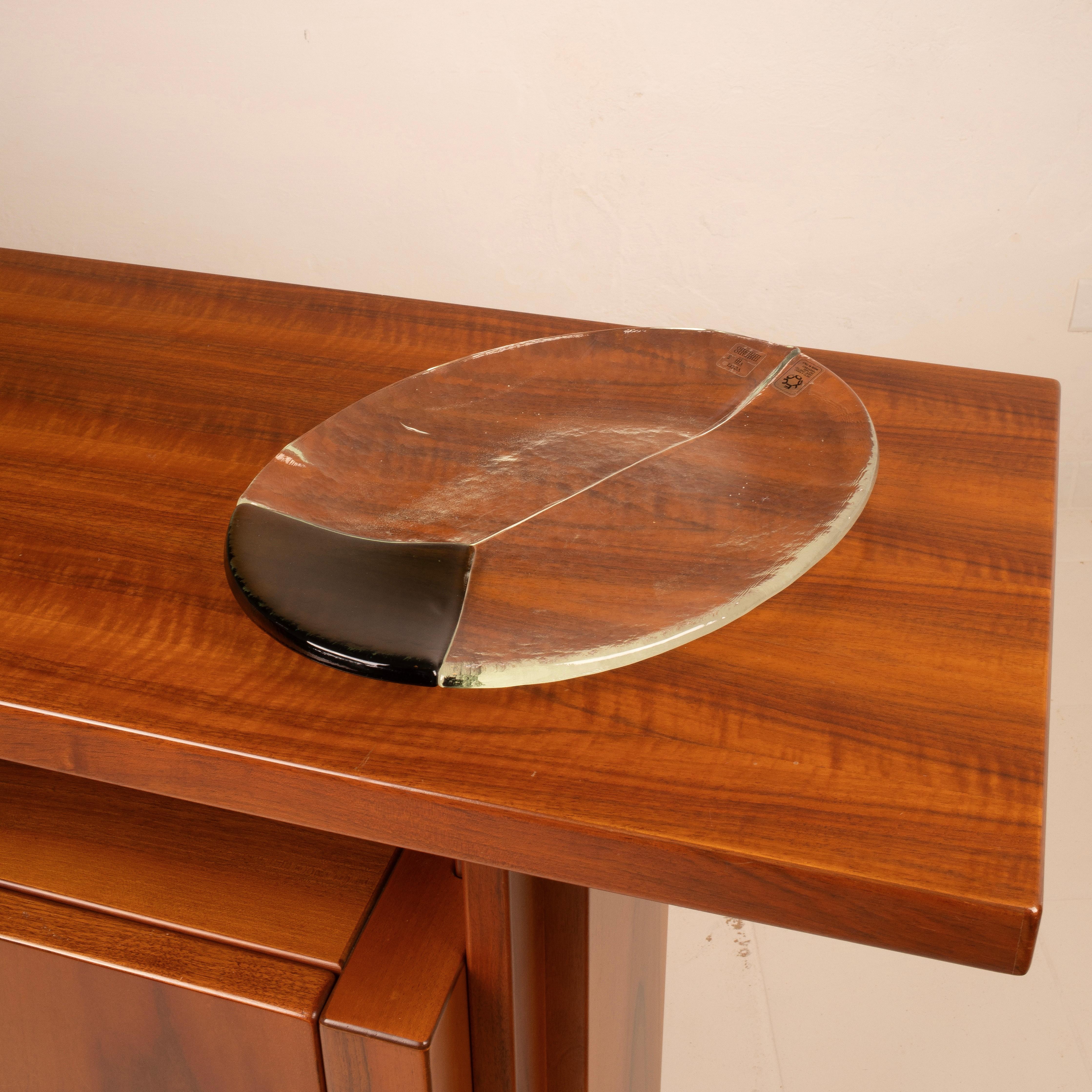 Murano Glass Valet Tray by Aureliano Toso for Leucos, 1960 In Good Condition For Sale In Conversano, IT