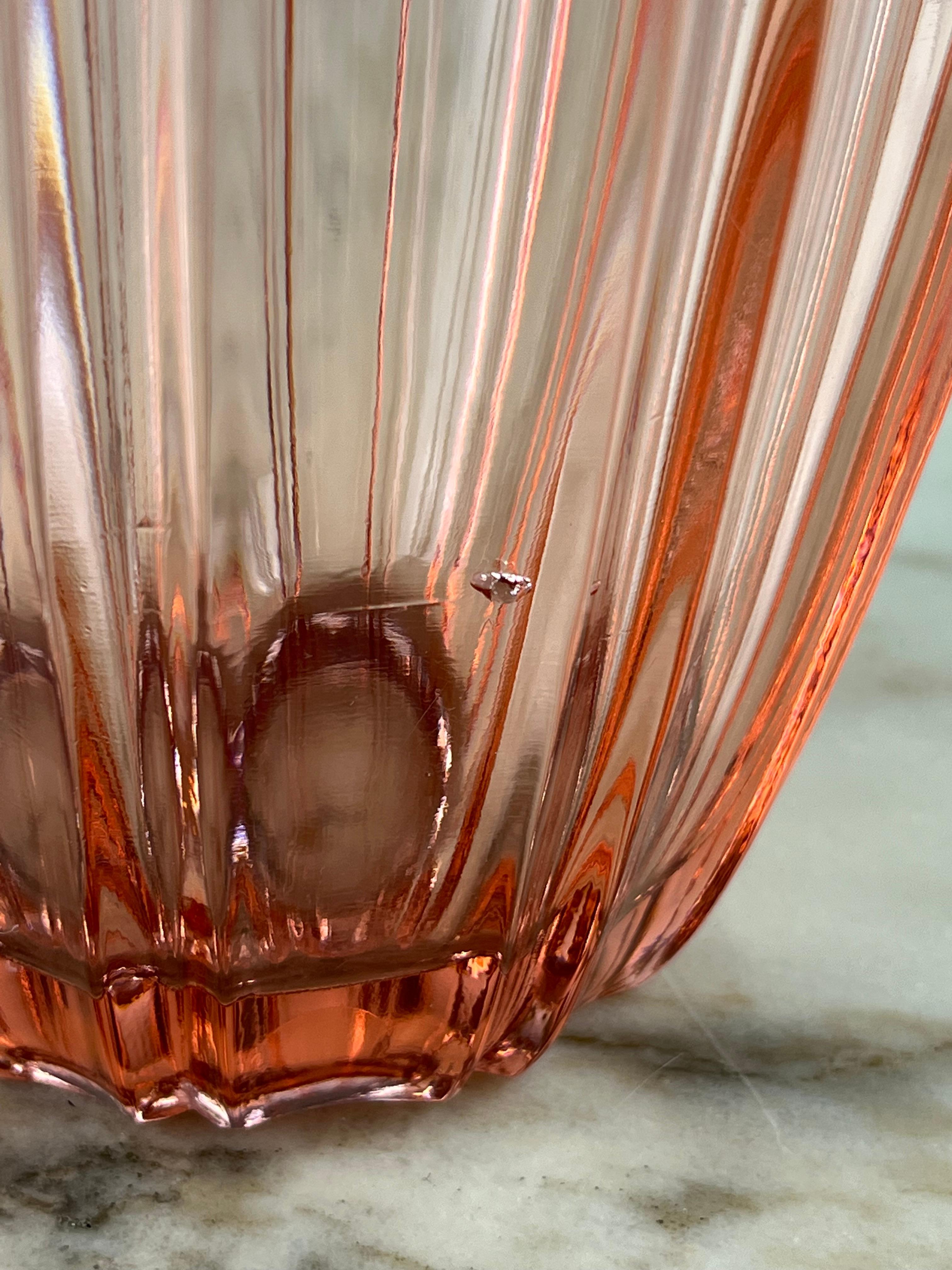 Mid-Century Murano Glass Vase 1940s In Good Condition For Sale In Palermo, IT